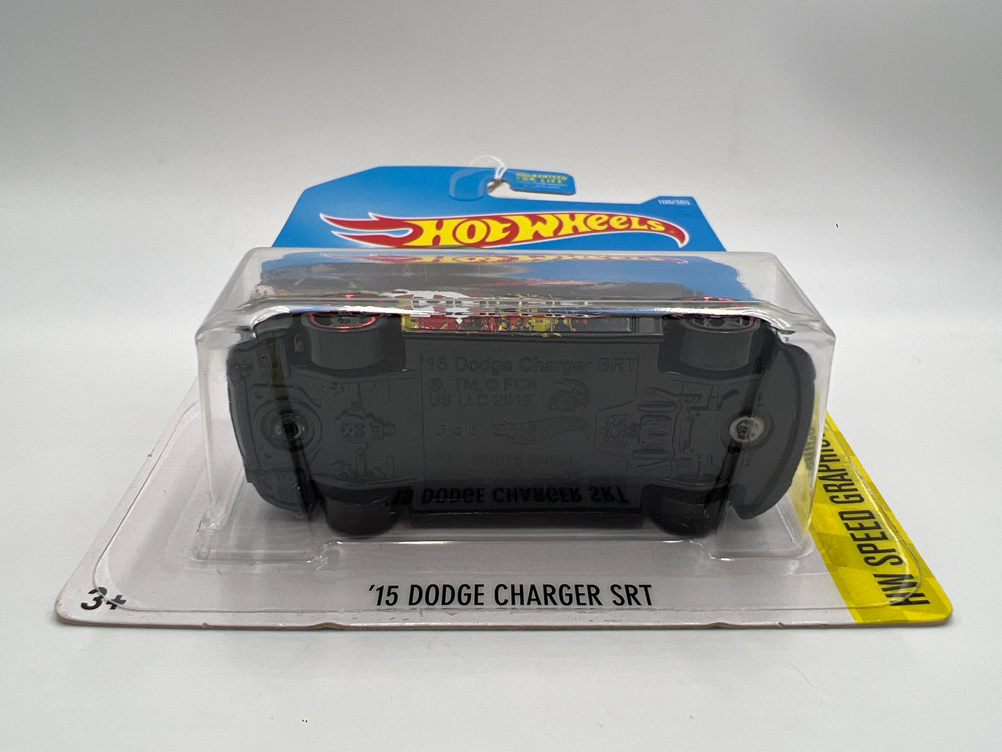 2017 Hot Wheels Speed Graphics #106 15 Dodge Charger SRT Black