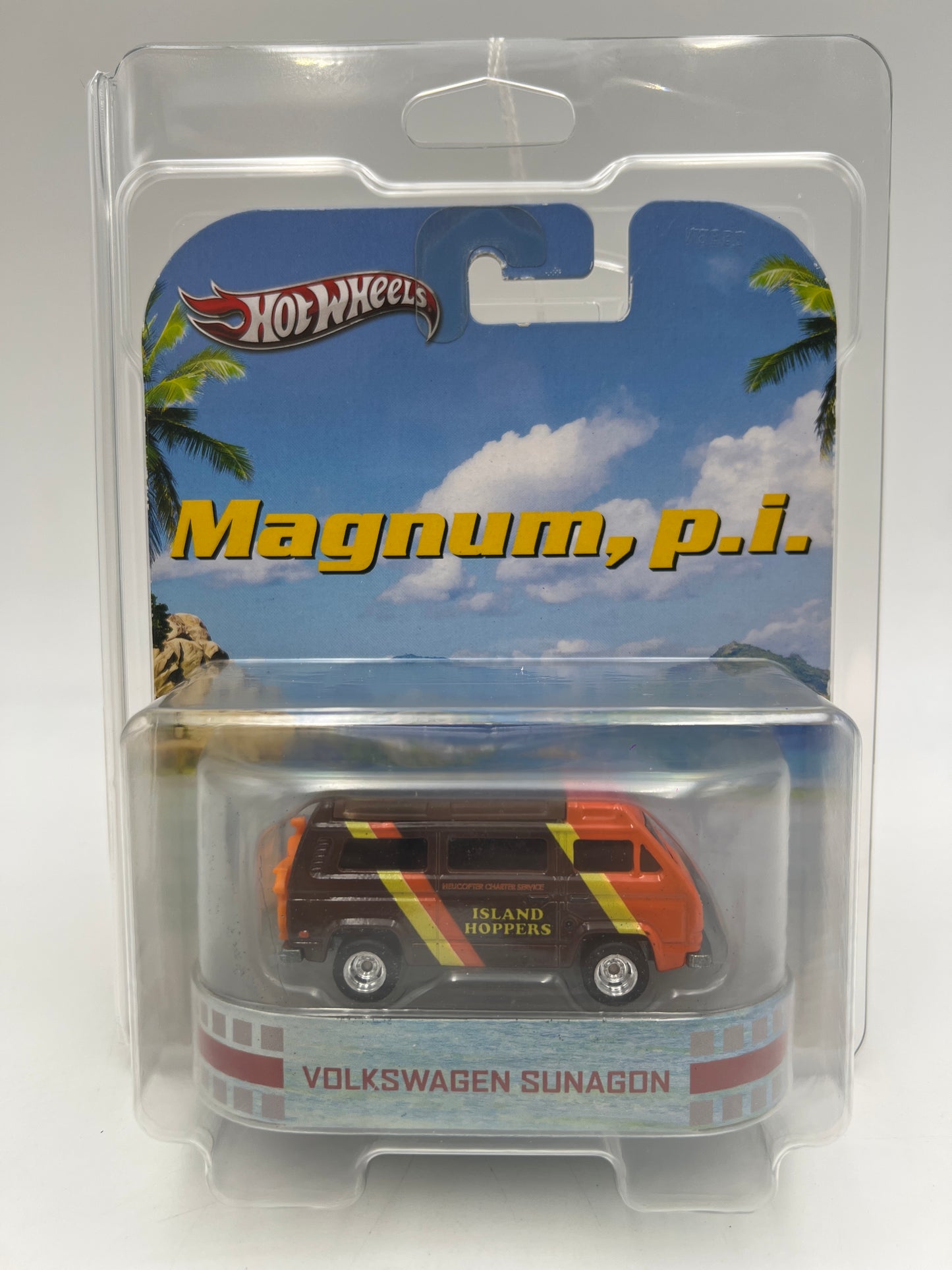 Hot Wheels Retro Entertainment Magnum PI Volkswagen Sunagon W/Protector 2