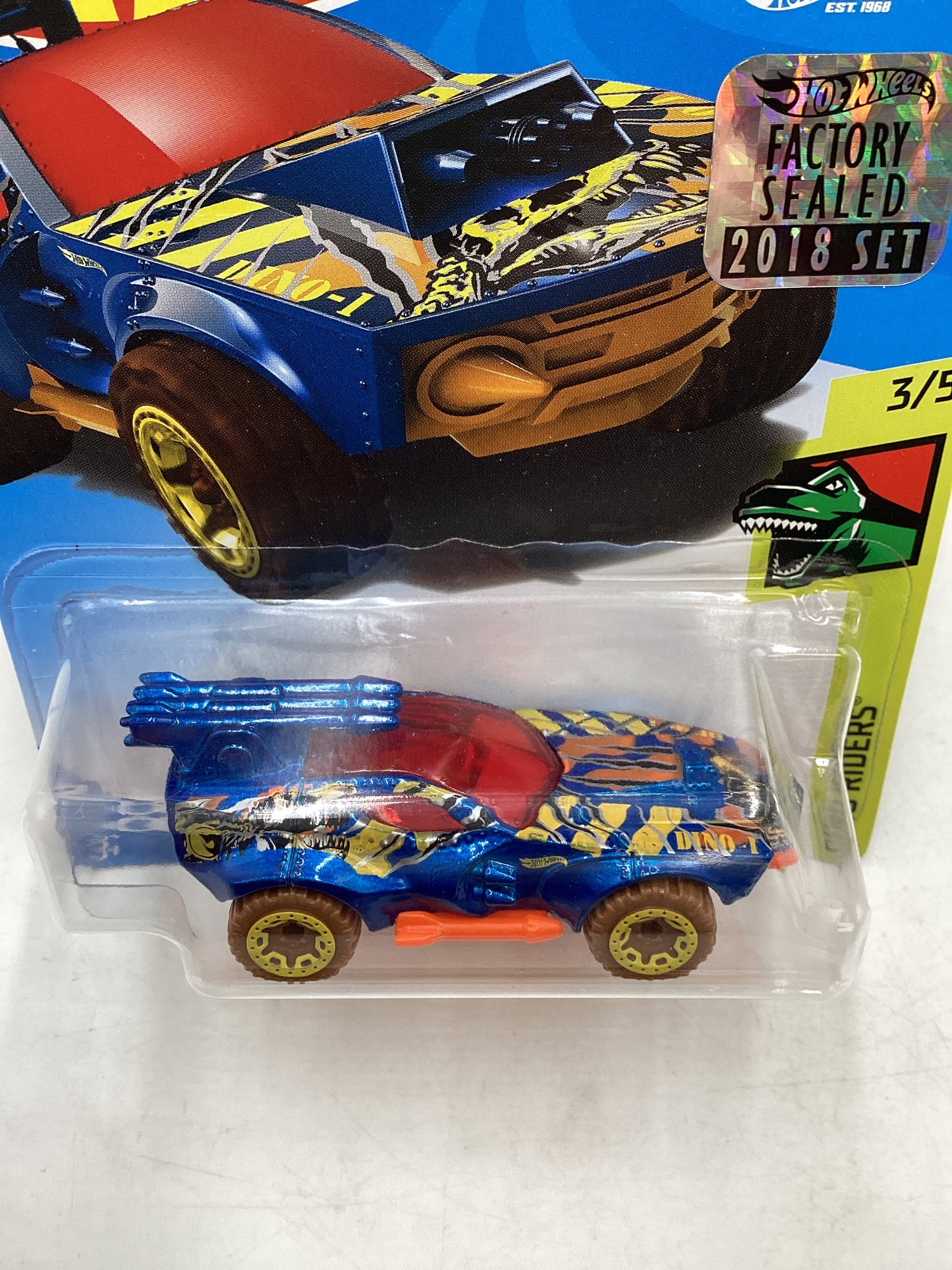 2018 Hot Wheels Treasure Hunt Factory Sealed Sting Rod II Blue 277H