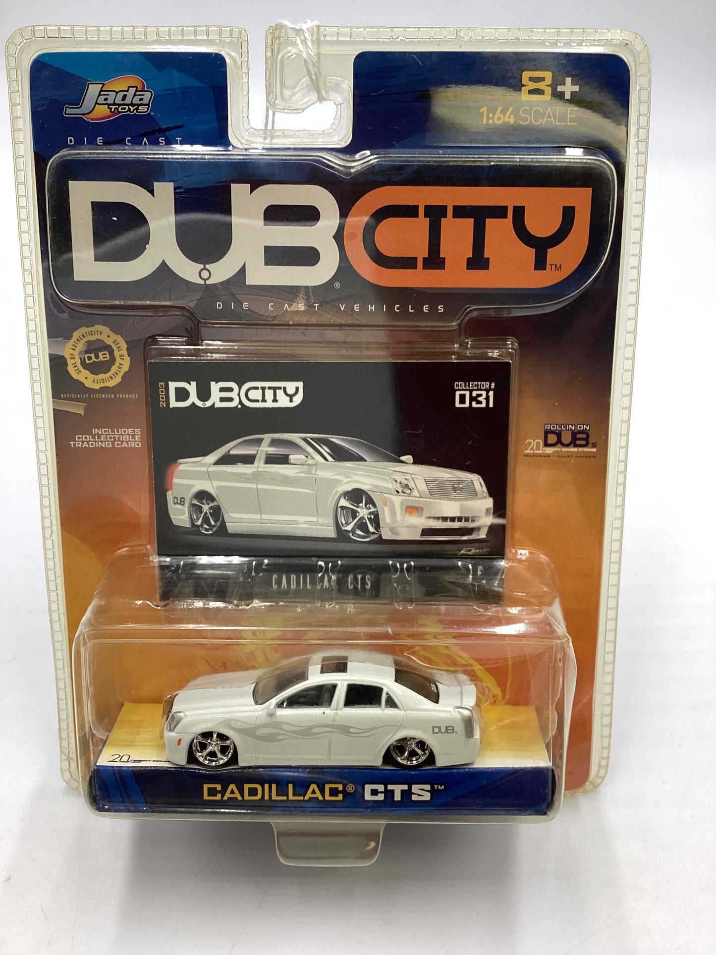 Jada Toys Dub City #031 Cadillac CTS White 221B