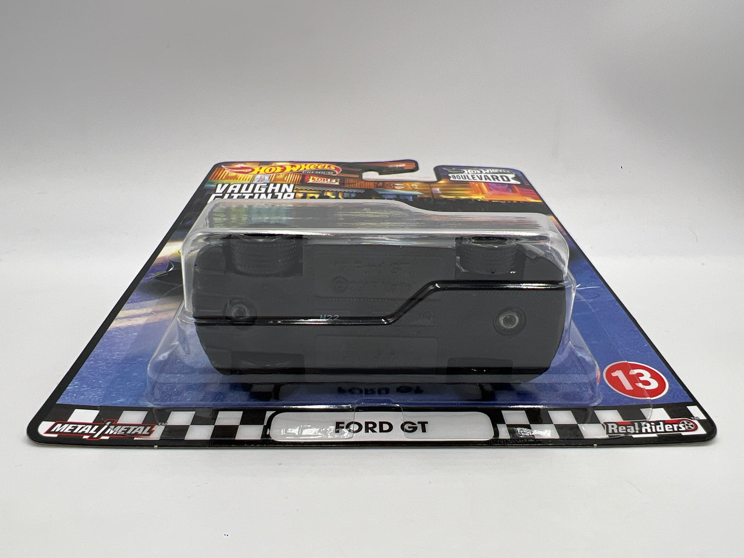 Hot Wheels Premium Boulevard #13 Ford GT Vaughn Gittin Jr Dark Gray 265A