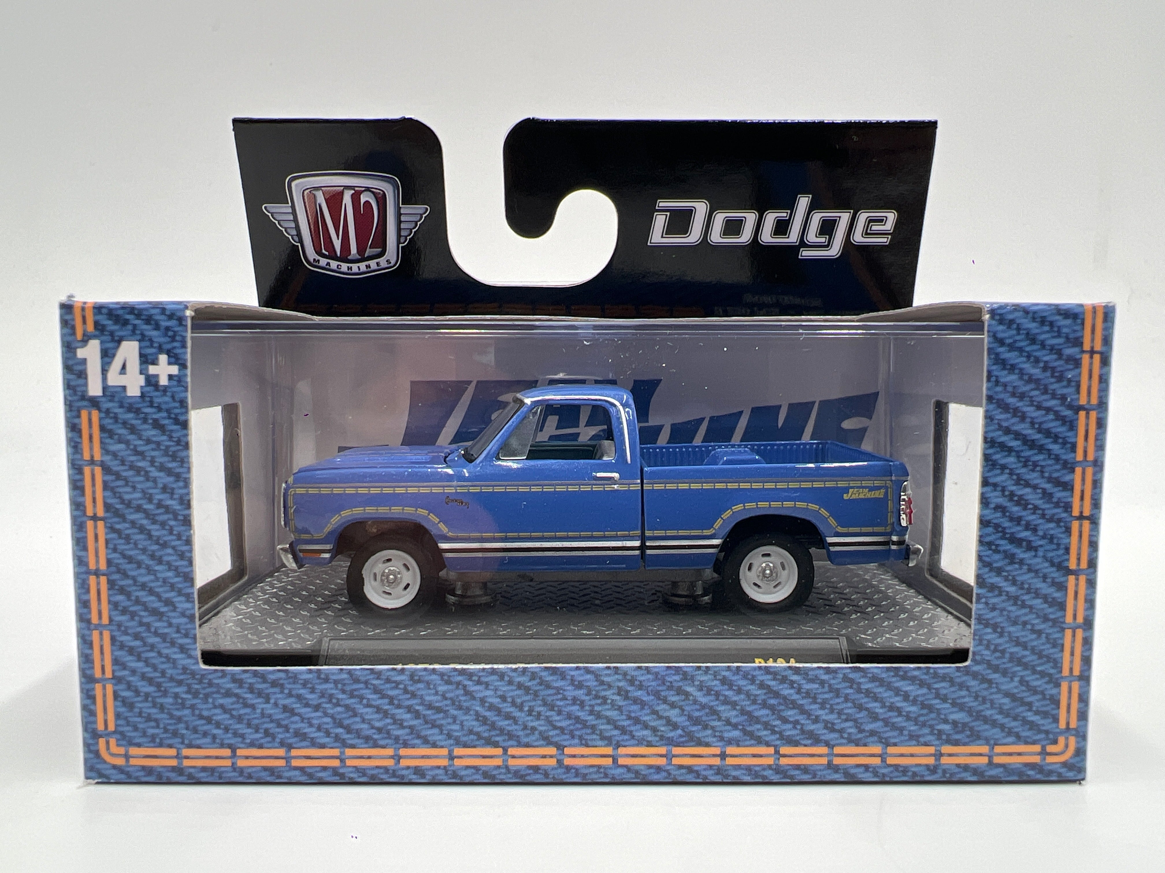 M2 Machines 1978 Dodge 150 Jean Machine Blue R104 – carolinasdiecast