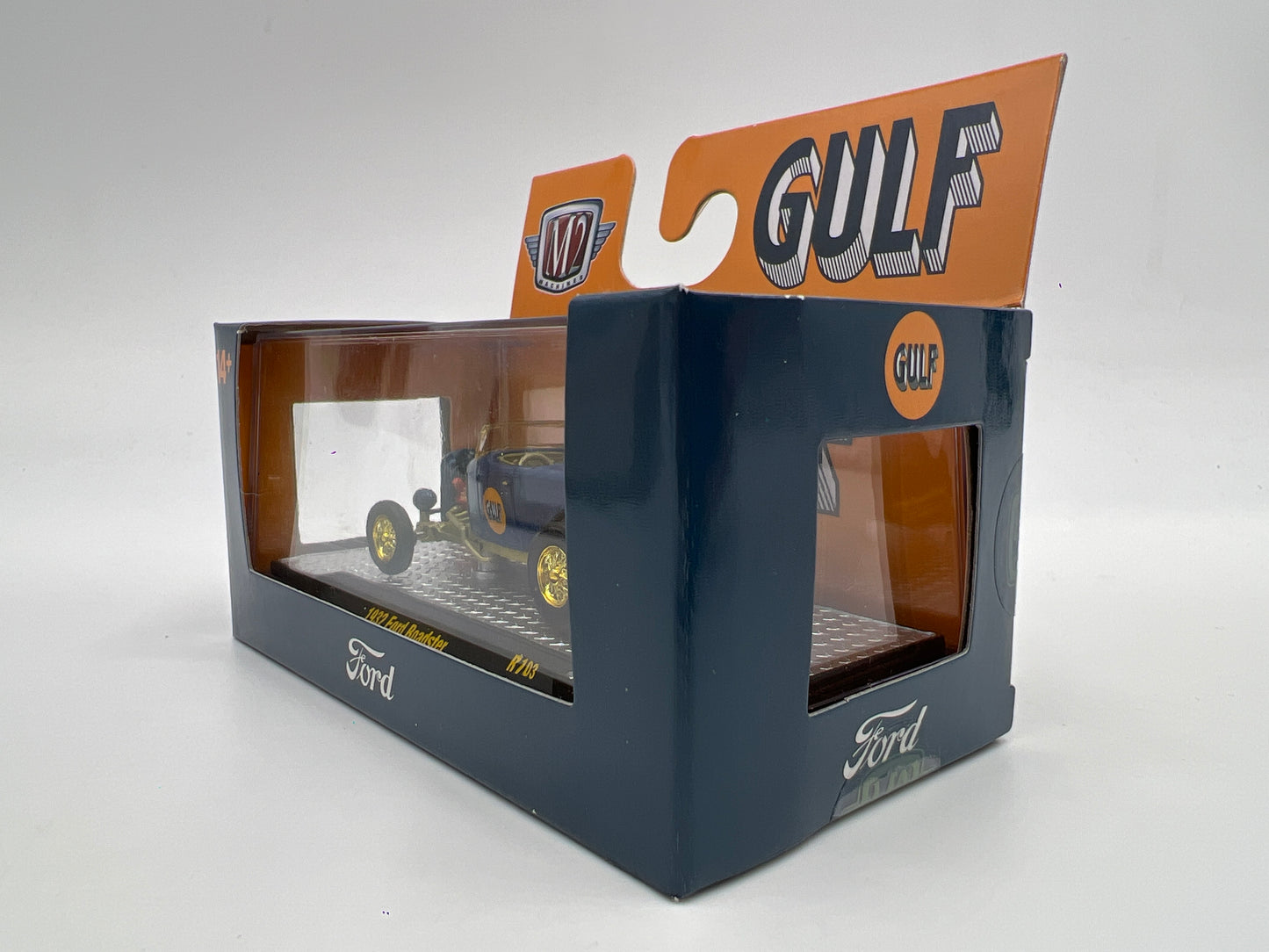 M2 Machines CHASE 1932 Ford Roadster Gulf Blue R103