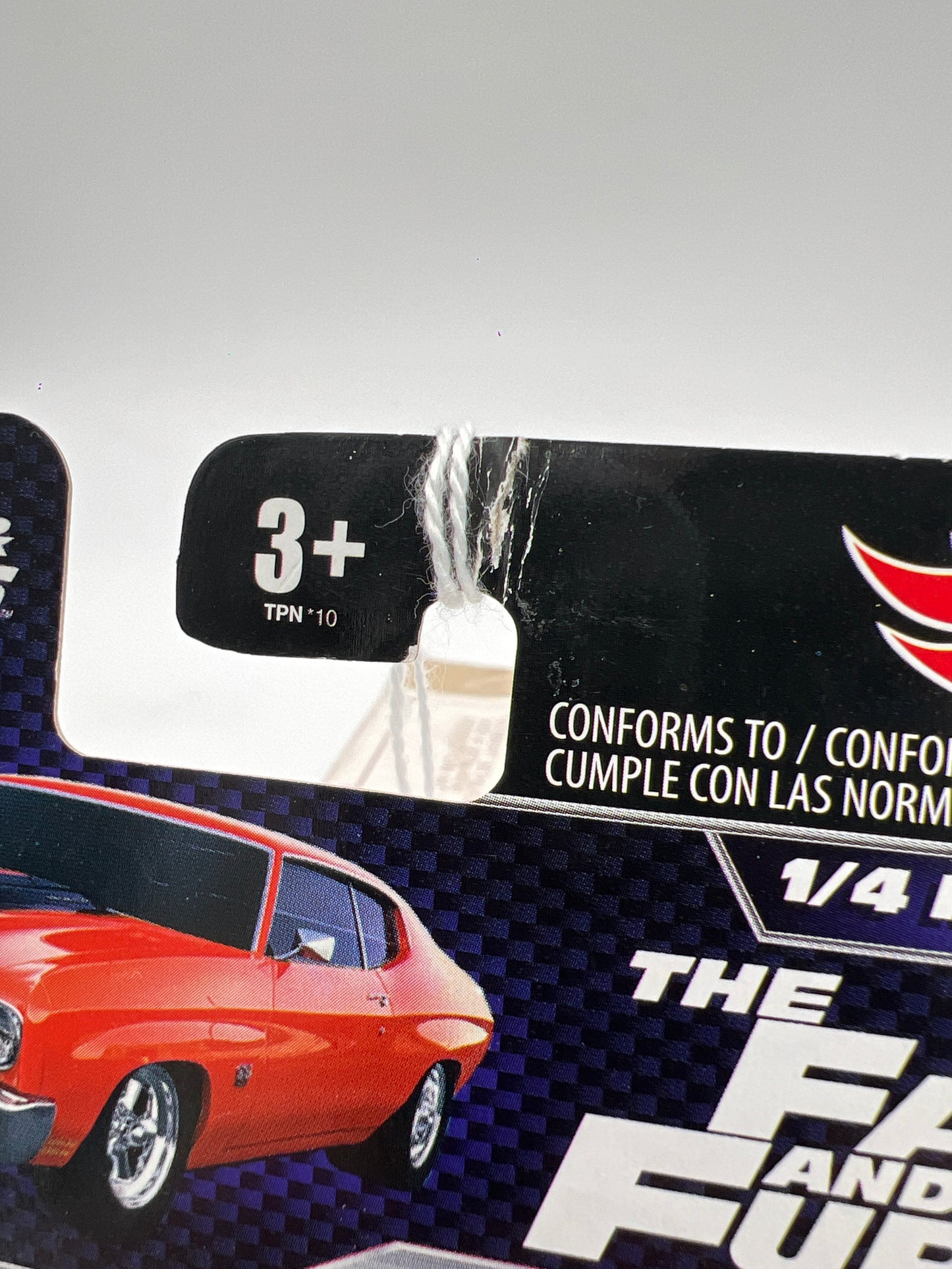 Hot Wheels Premium Fast & Furious #1 1/4 Mile Muscle 1970 Chevrolet Chevelle SS Red Card Not Perfect 251A