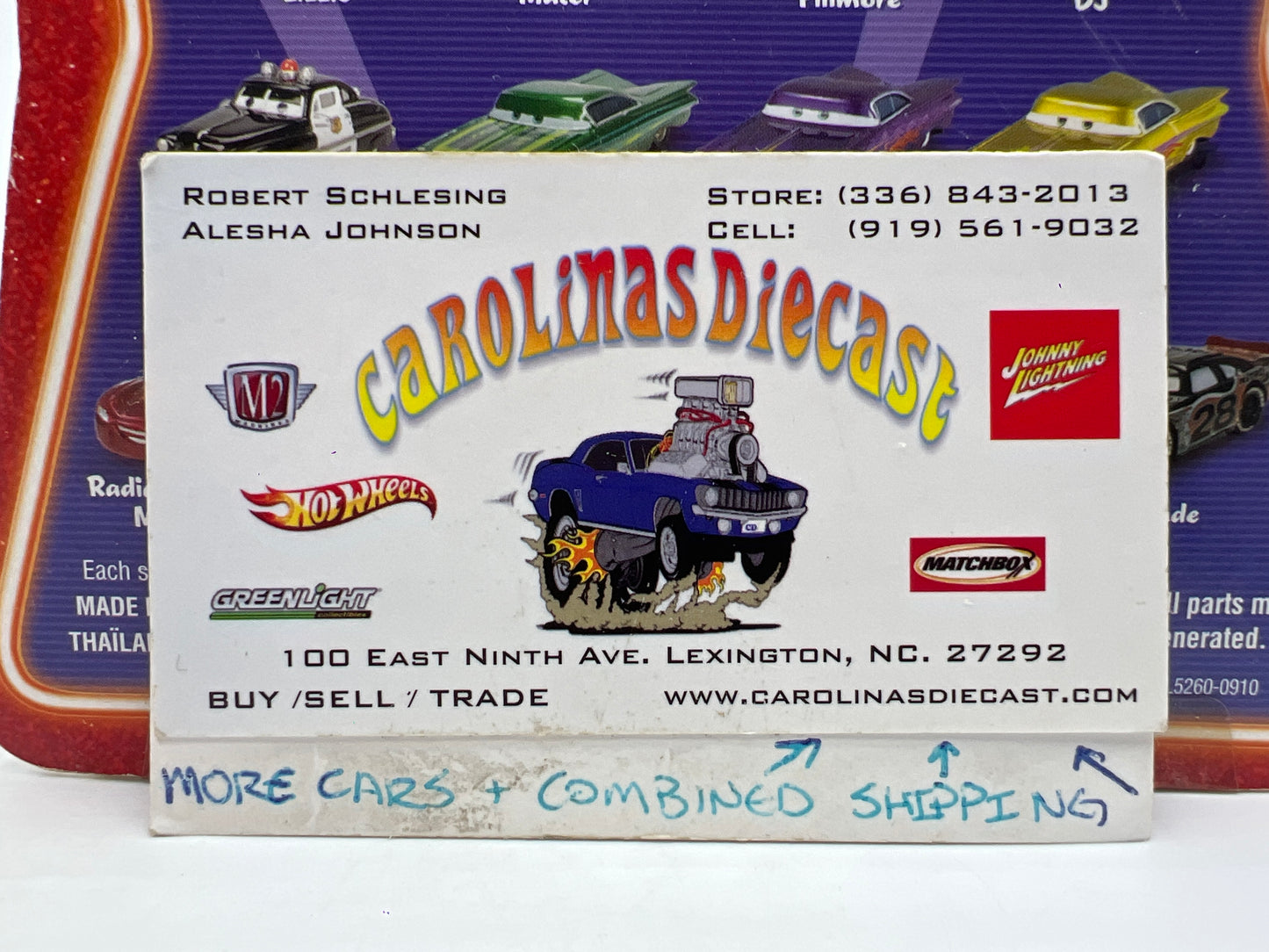 Disney Pixar Cars Supercharged DJ 139C