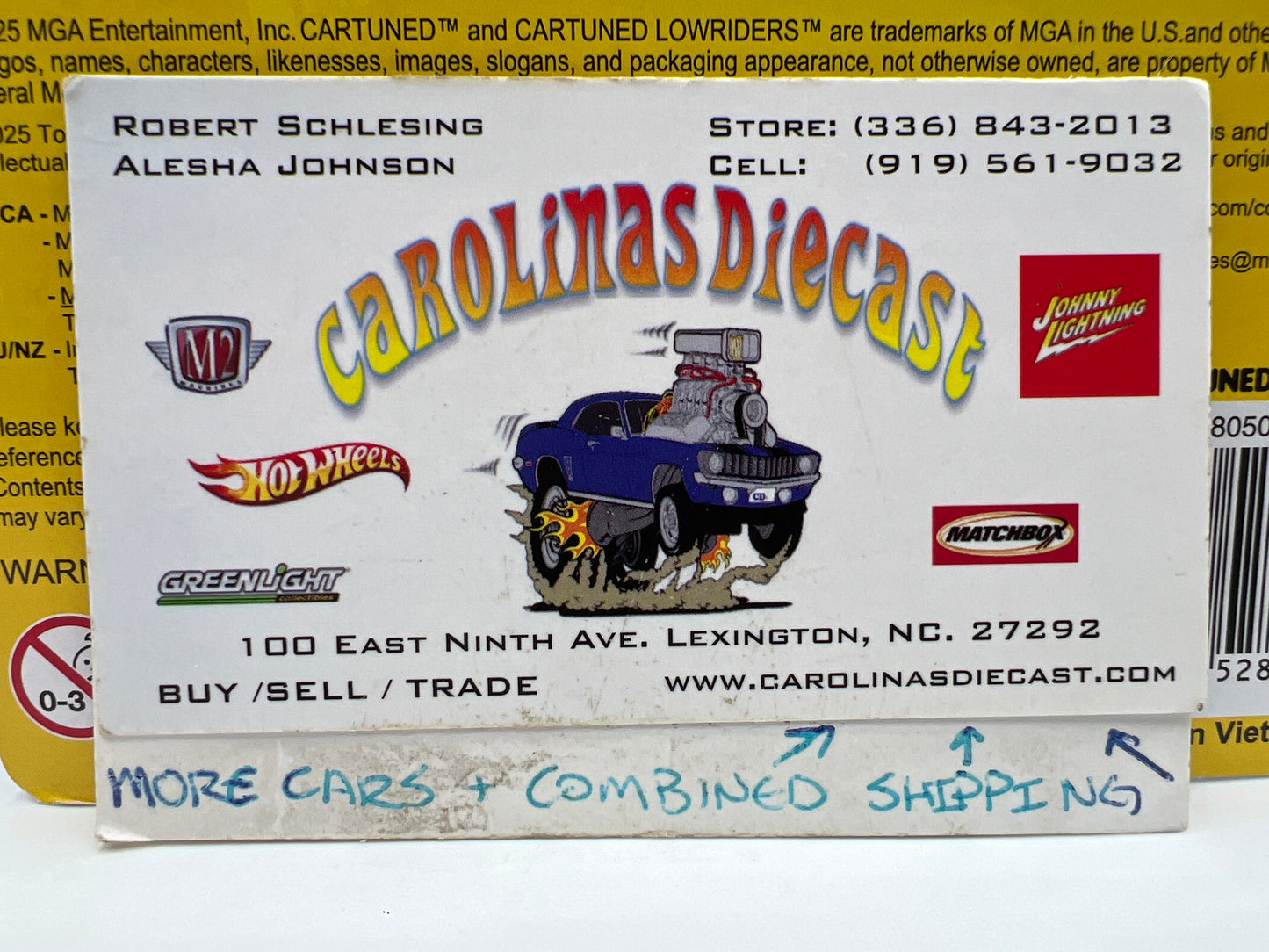 MGA Car Tuned Series 6 #8 90 Chevy 454 SS Black 179B