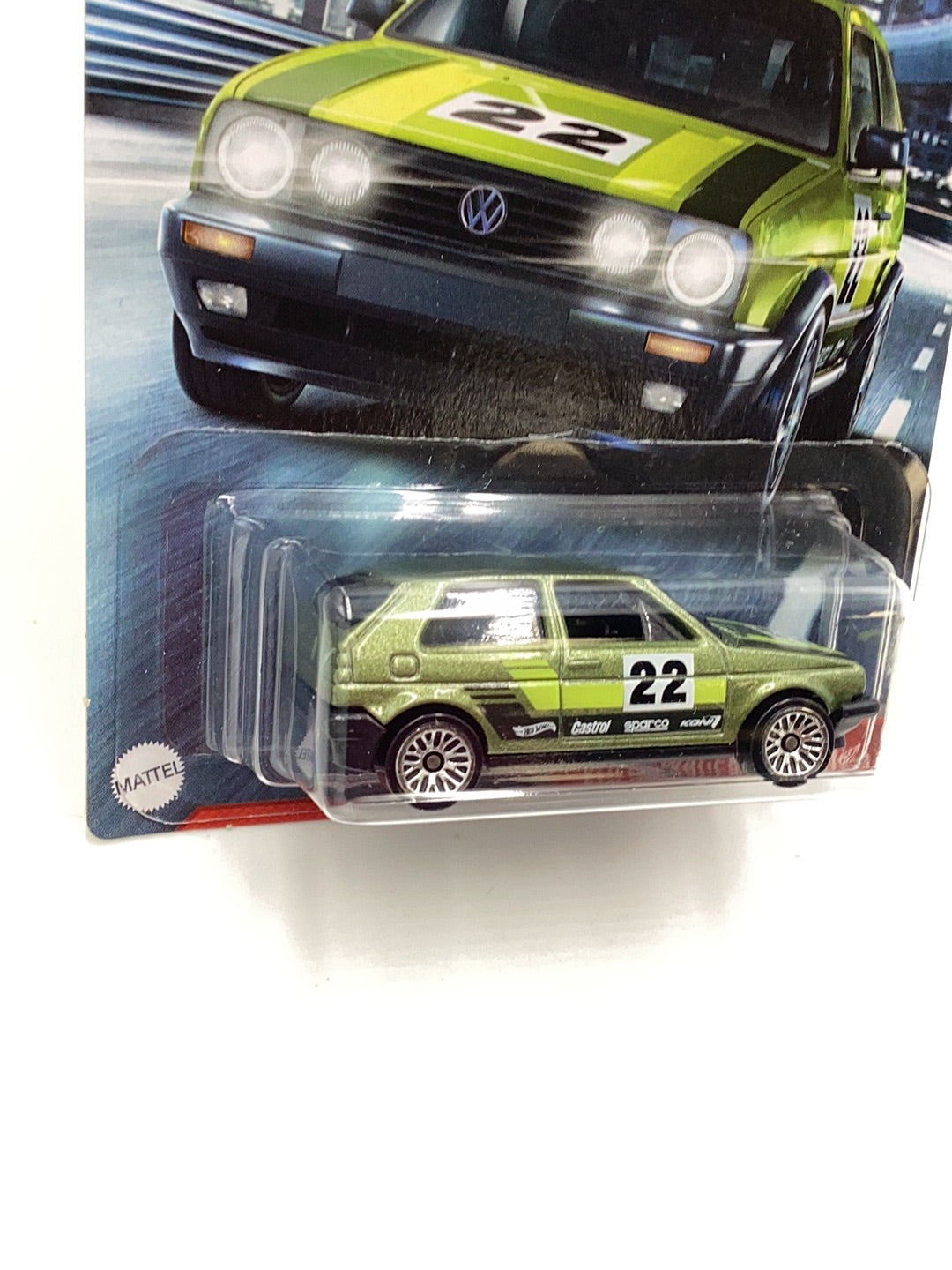 Hot wheels Street racers Volkswagen Golf MK2 Walmart exclusive
