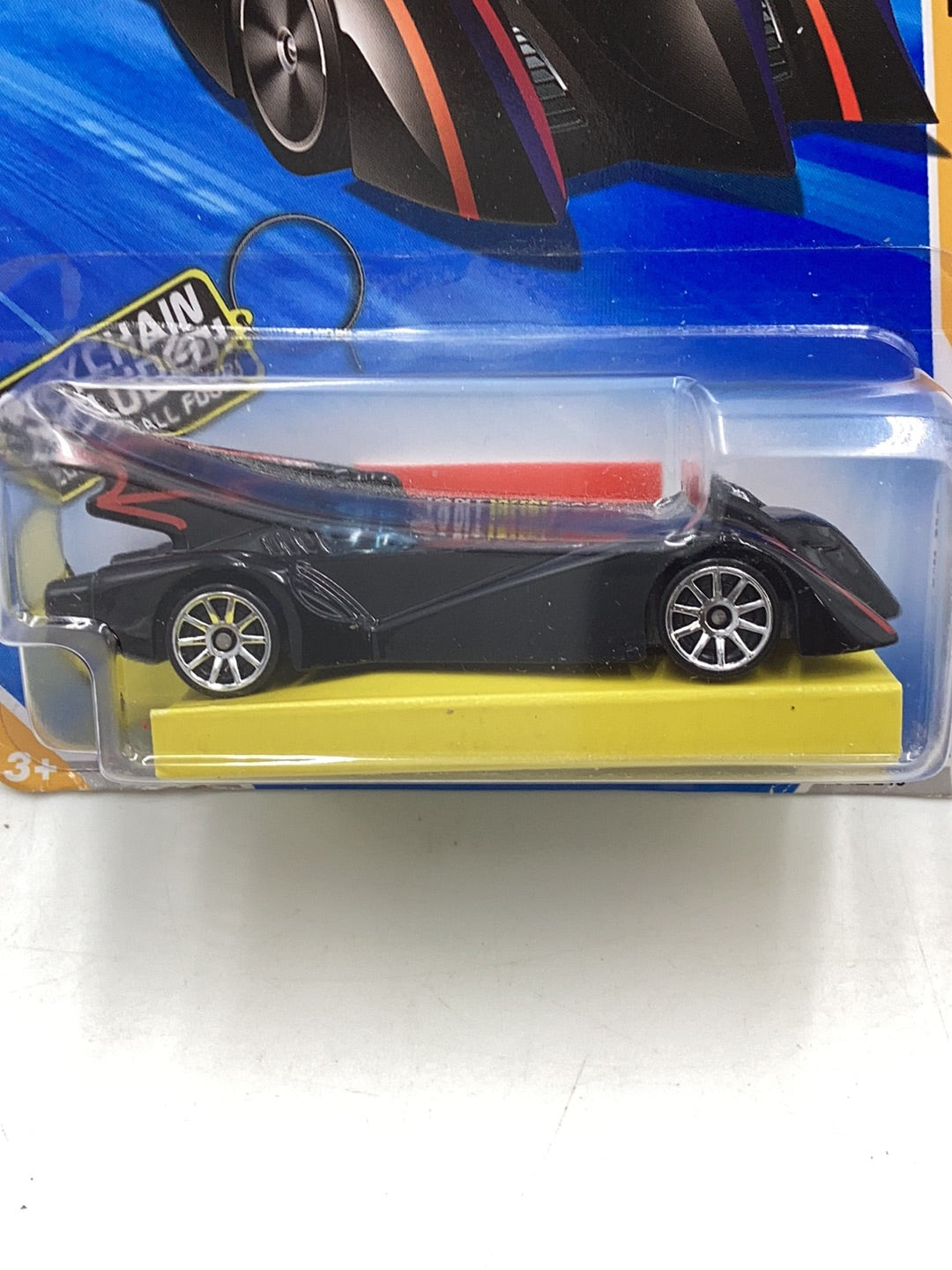 2010 Hot Wheels #42 Batmobile w/ twin mill III keychain Walmart exclusive 159C