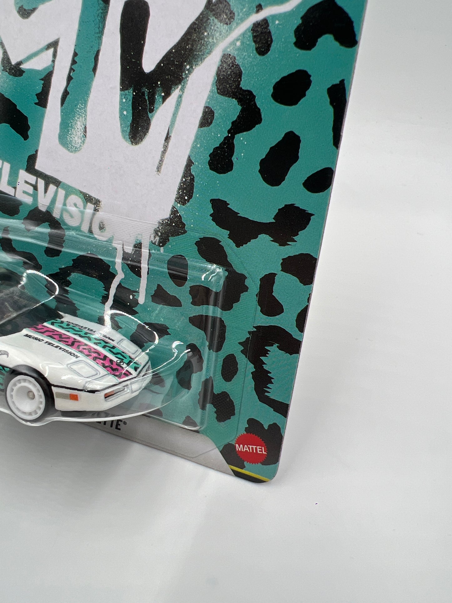 2026 Hot Wheels Premium Pop Culture MTV 84 Corvette White 272H