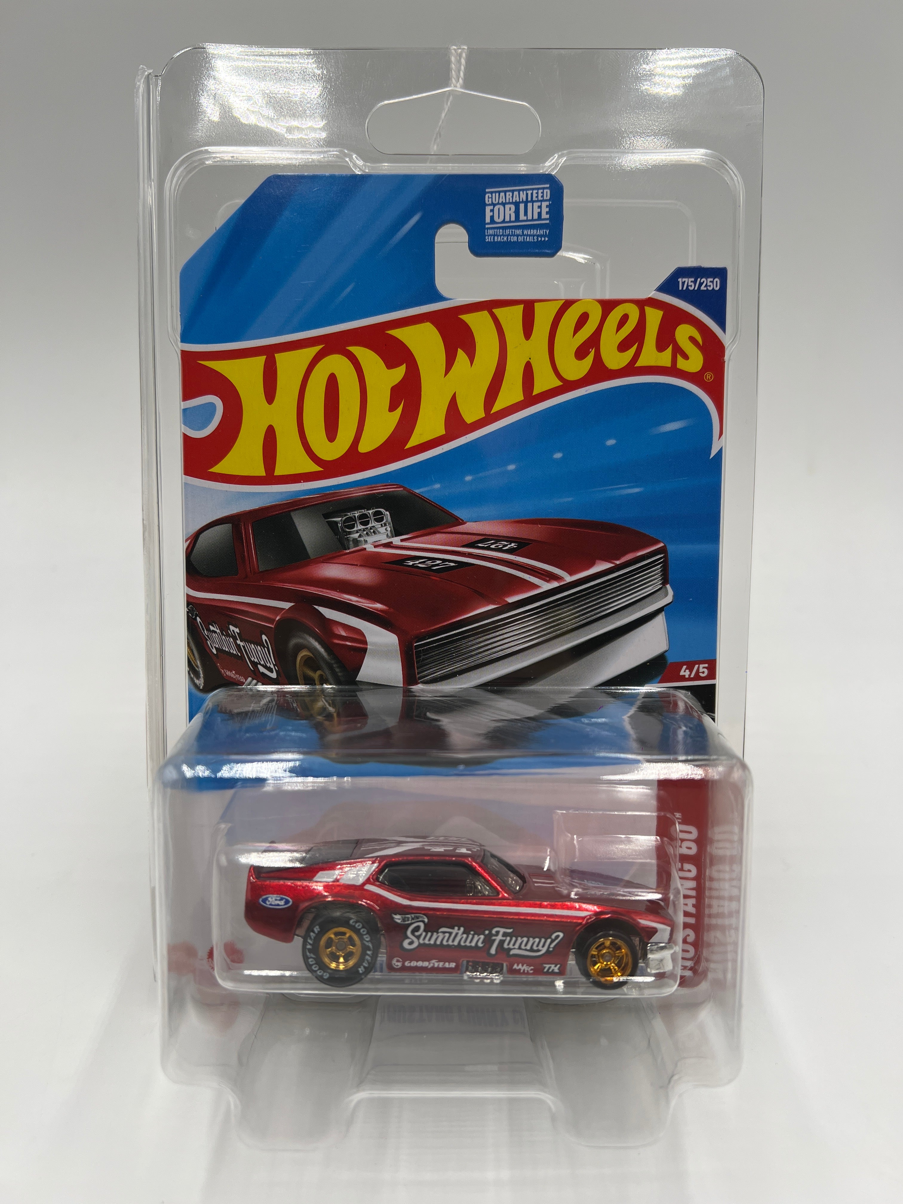 2025 Hot Wheels H Case Super Treasure Hunt #175 71 Mustang Funny