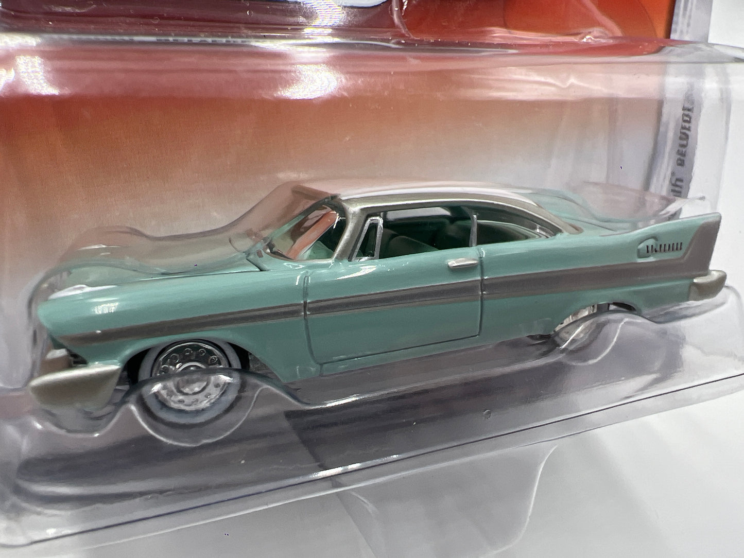 Johnny Lightning Mopar Or No Car #54 1958 Plymouth Belvedere Light Green 221G