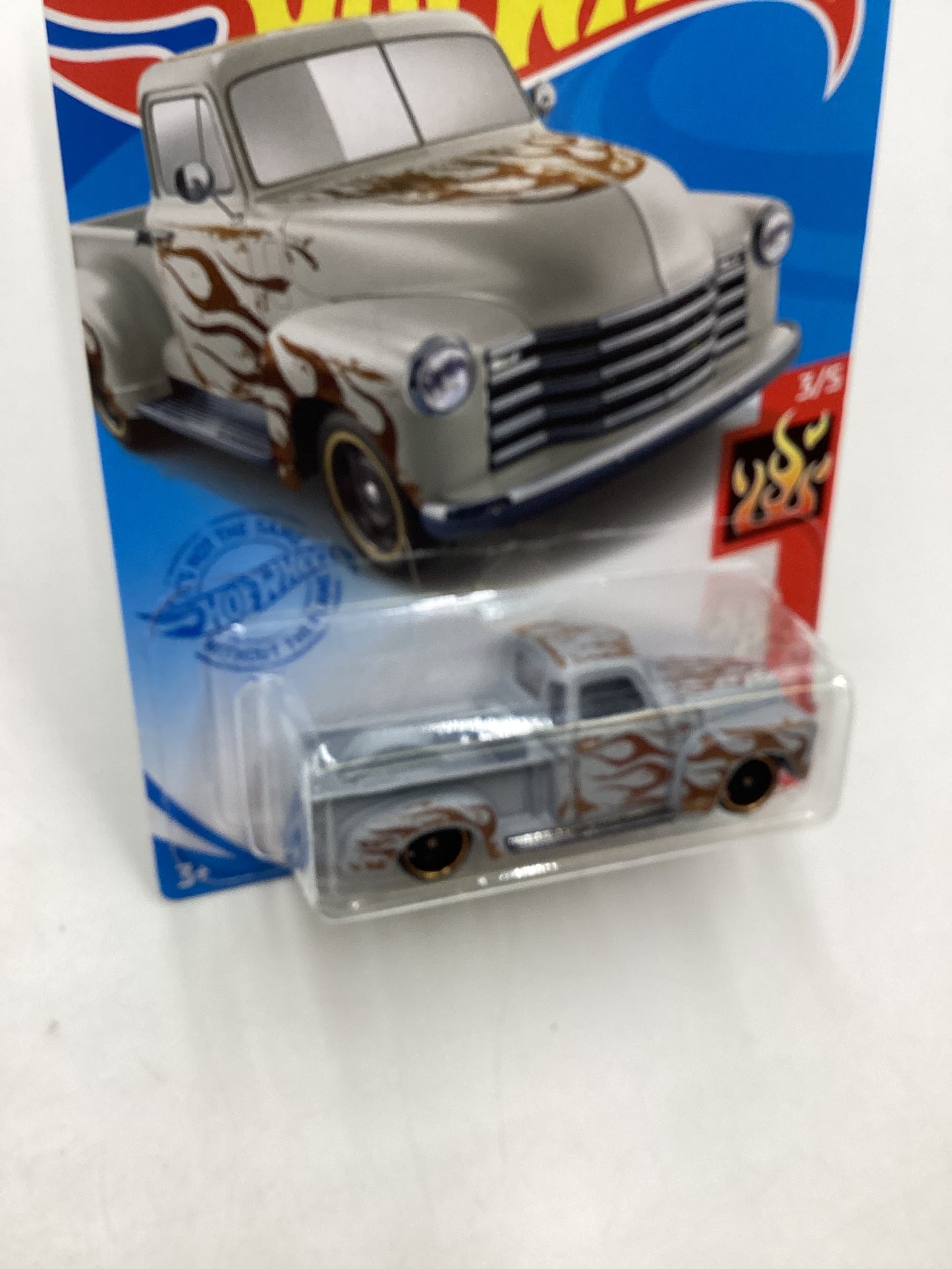 2021 Hot Wheels #229 52 Chevy Gray 16A