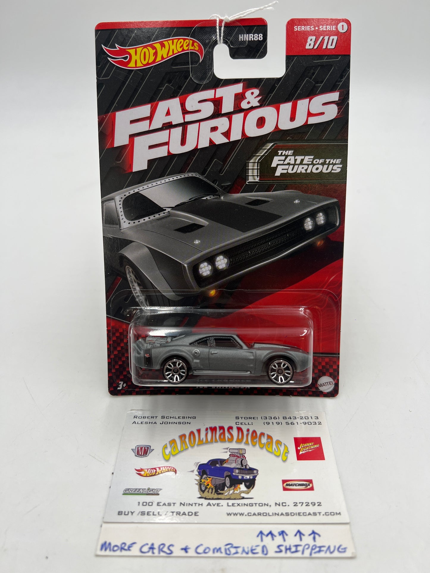 2023 Hot Wheels Fast and Furious #8 Ice Charger 71G