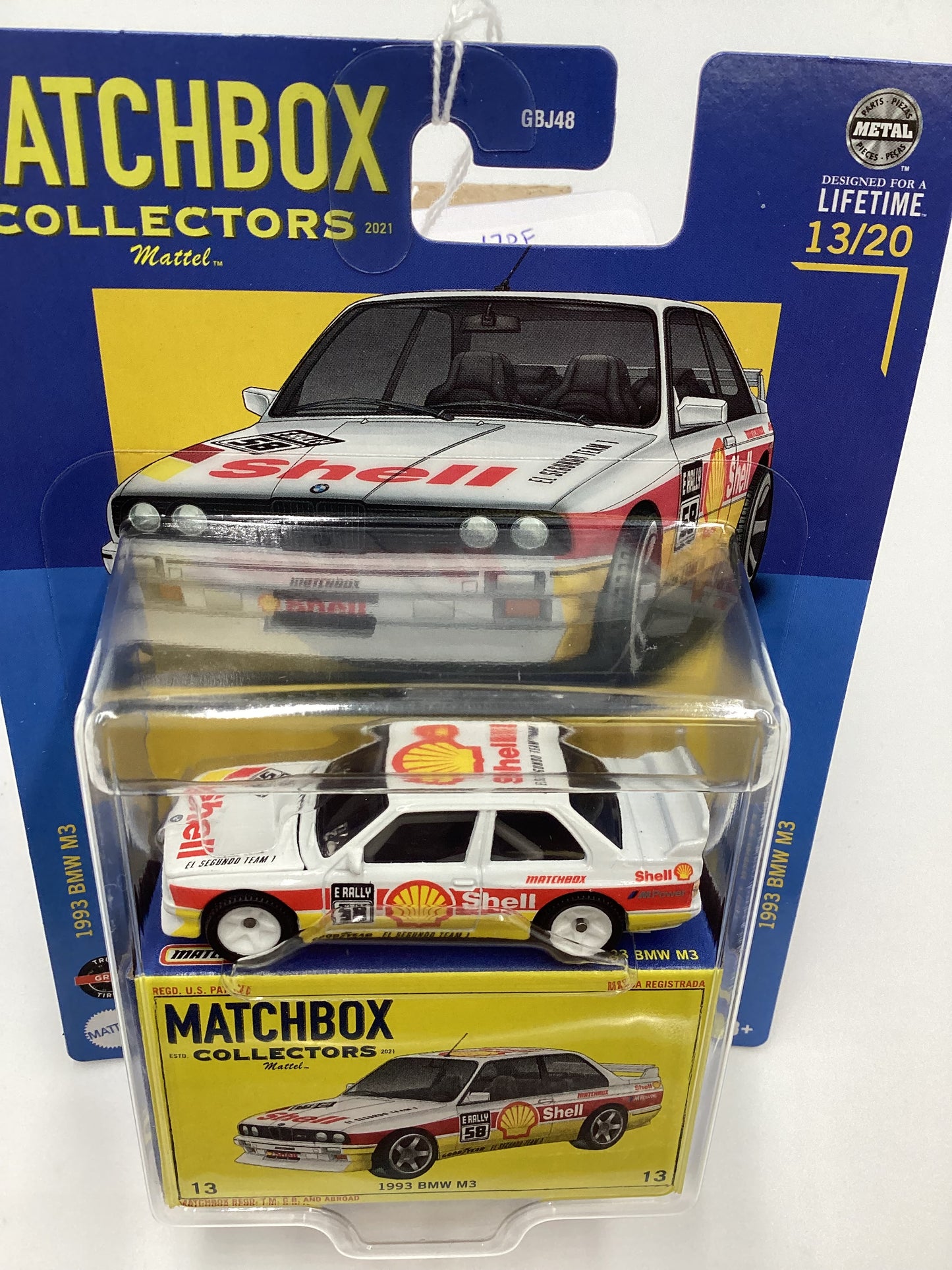 2024 Matchbox Collectors #13 1993 BMW M3 Shell 170F