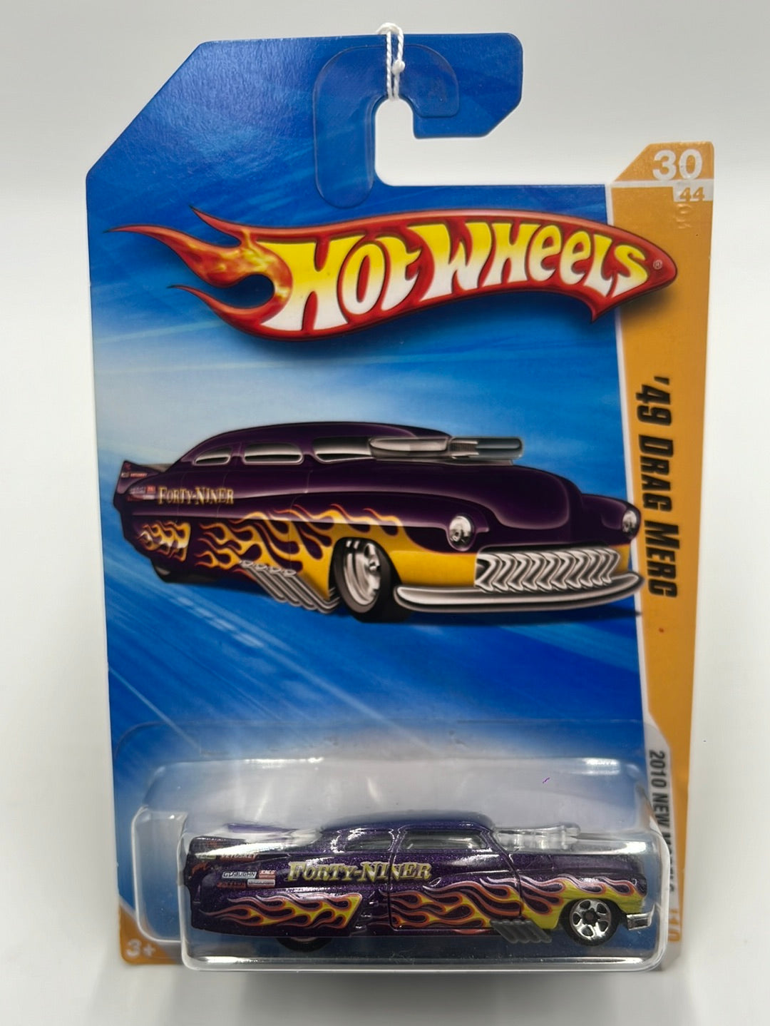 2010 Hot Wheels New Models ‘49 Drag Merc Purple 30/240 33D