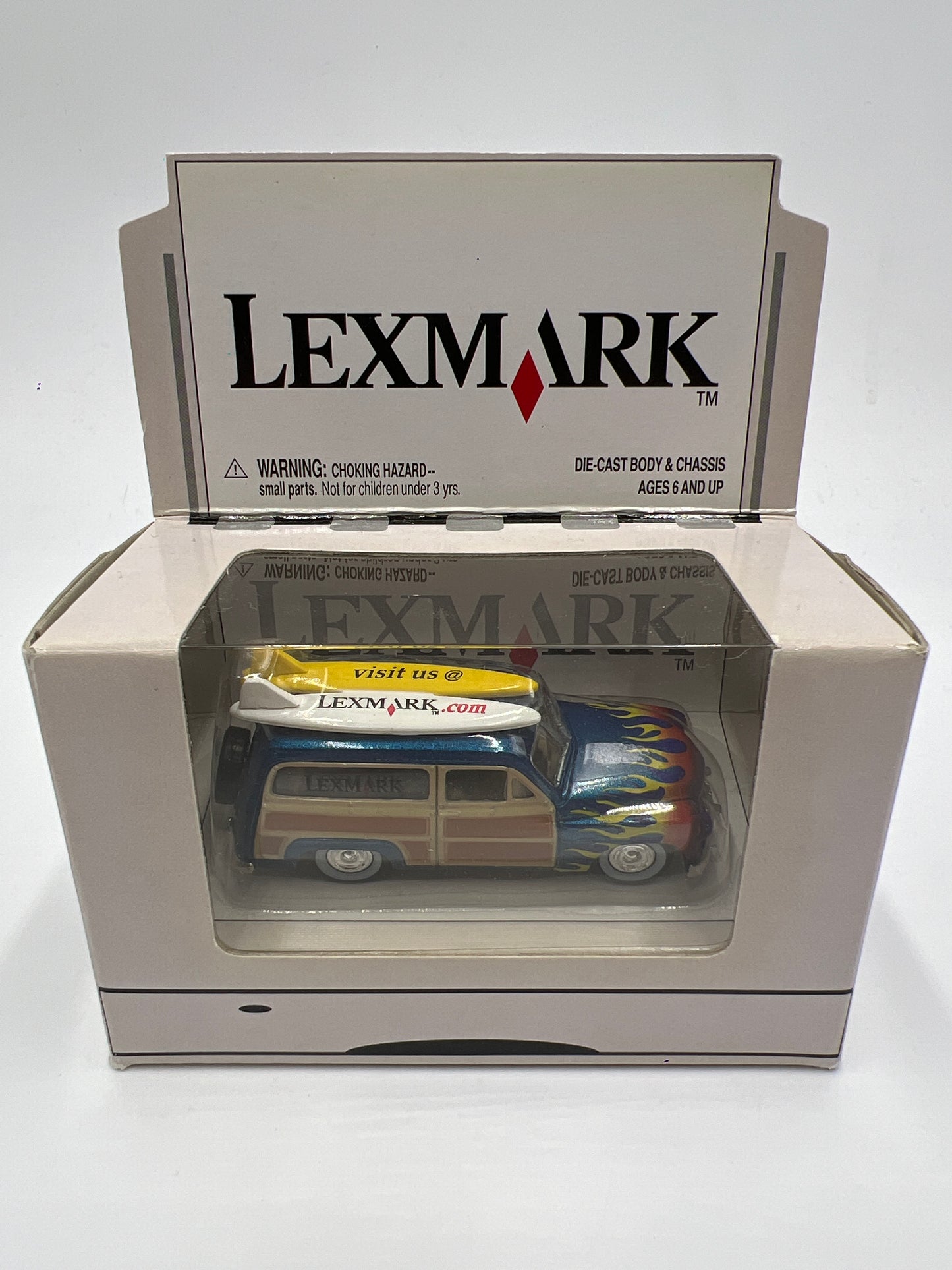 Johnny Lightning Lexmark Mercury Woodie Station Wagon Blue