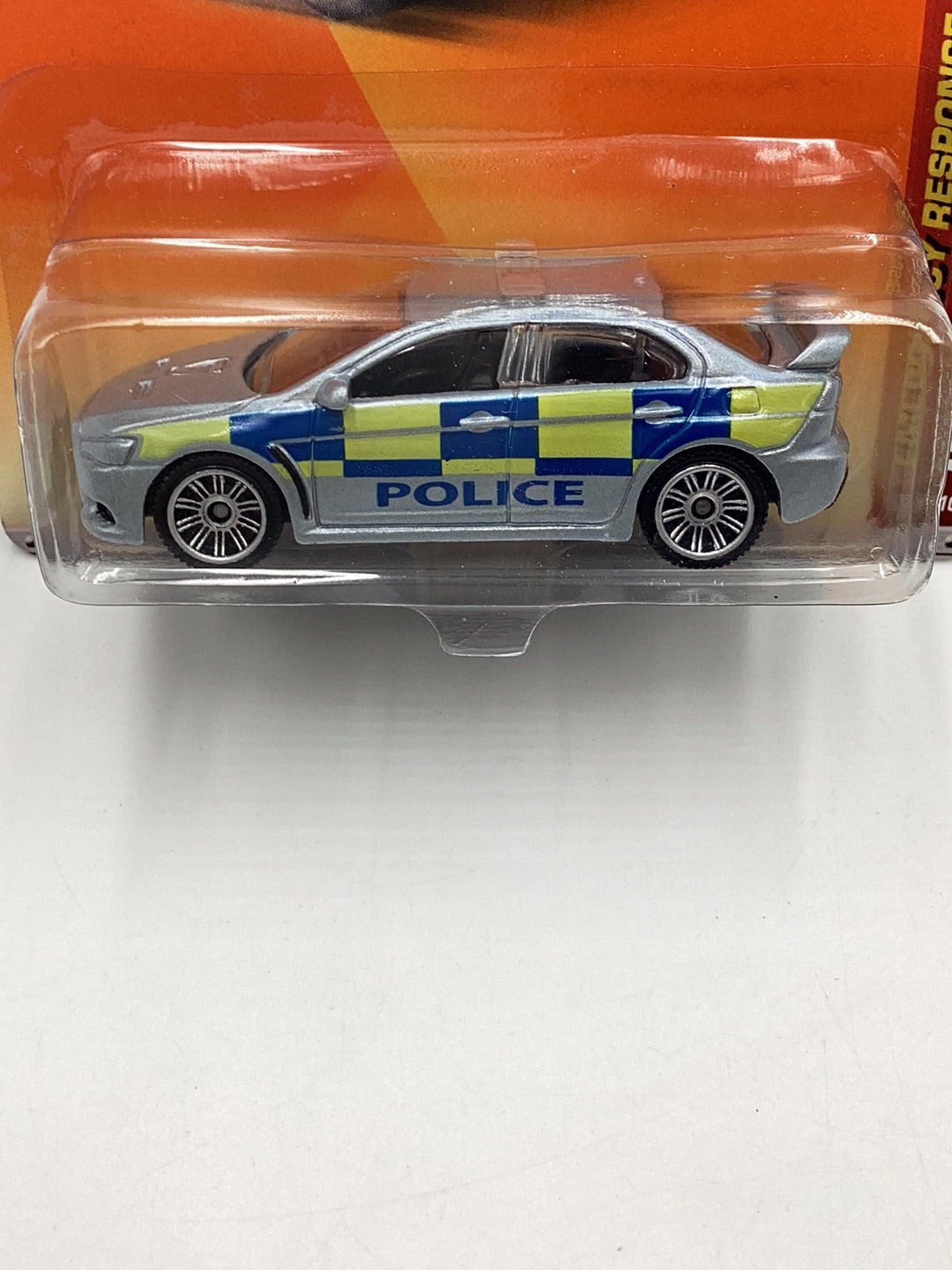 Matchbox #57 Mitsubishi Lancer Evolution X Police 213A