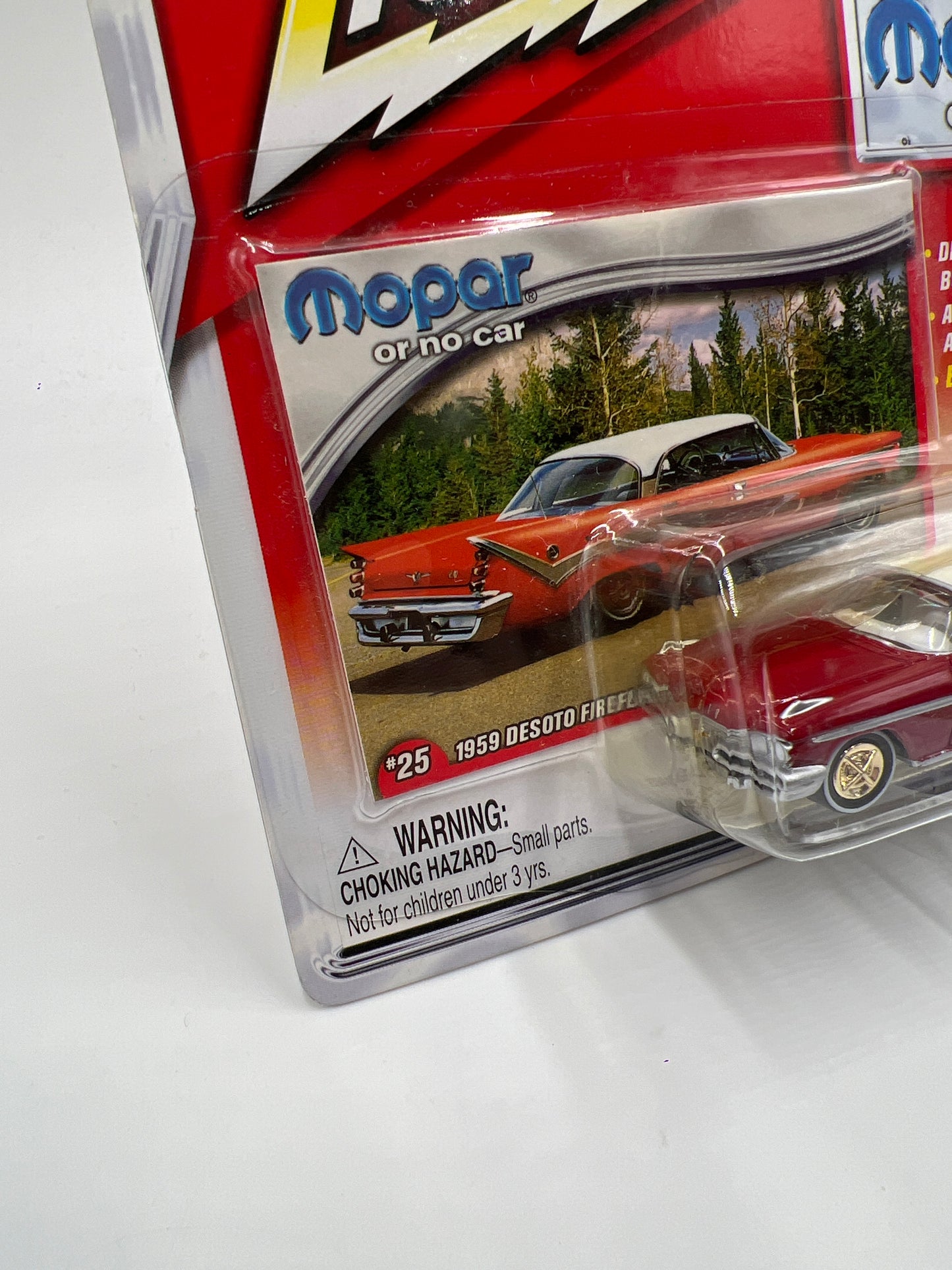 Johnny Lightning White Lightning Chase Mopar Or No Car #25 1959 DeSoto Fireflite Red