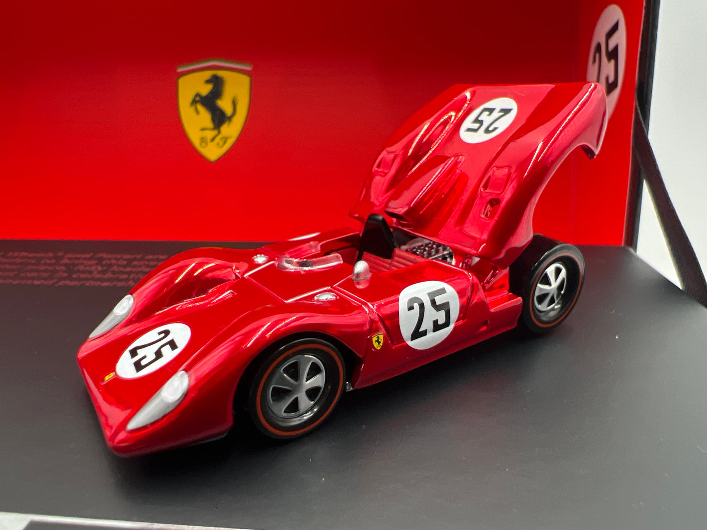 2025 Hot Wheels RLC Ferrari Heritage Set Ferrari 499P Modificata & Ferrari 312 P Spectraflame Red