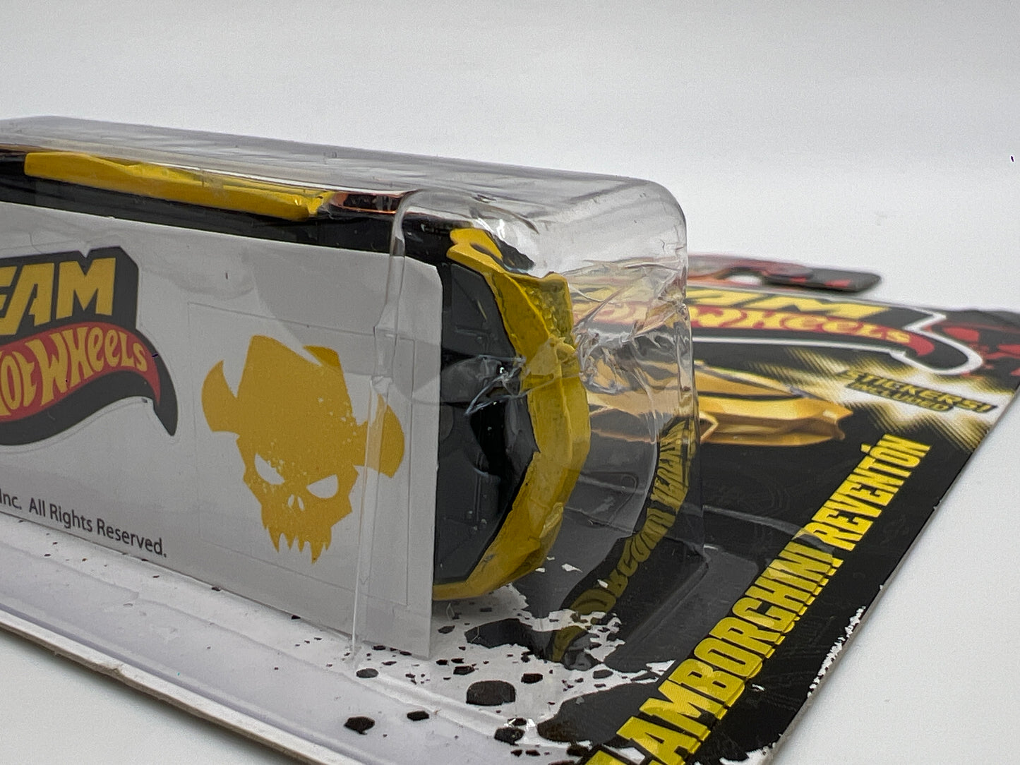 Hot Wheels Target Exclusive Team Hot Wheels Top Rides Lamborghini Reventon Yellow W/Protector Bad Blister