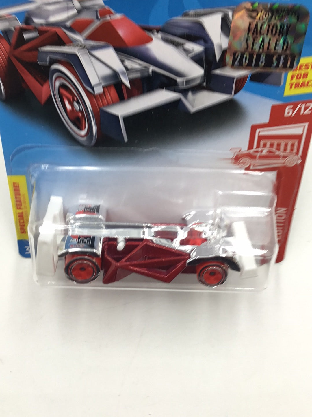 2018 hot wheels red edition #6 Flash Drive target red factory sealed sticker