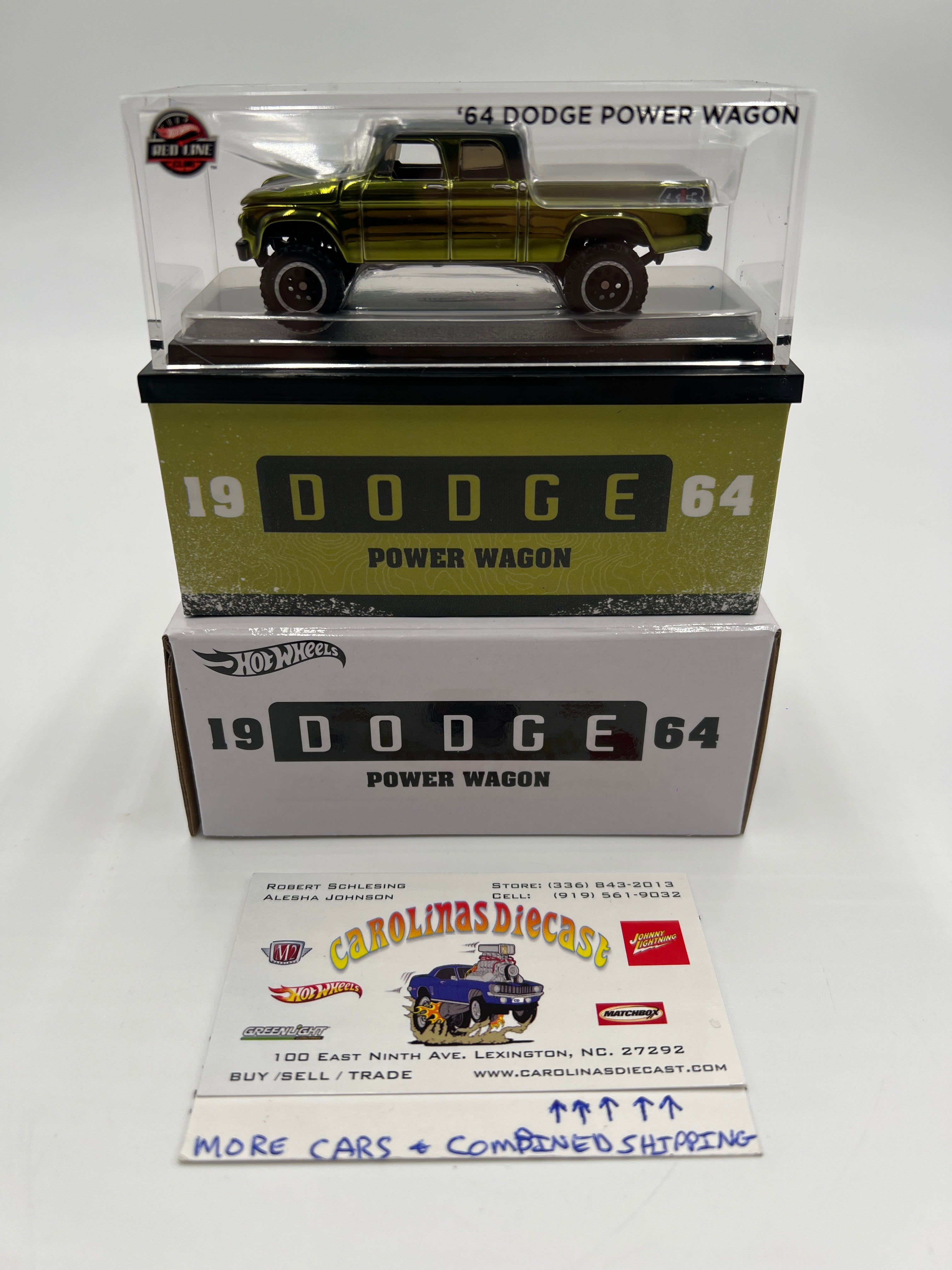 Hotwheels rlc buy dodge power wagon