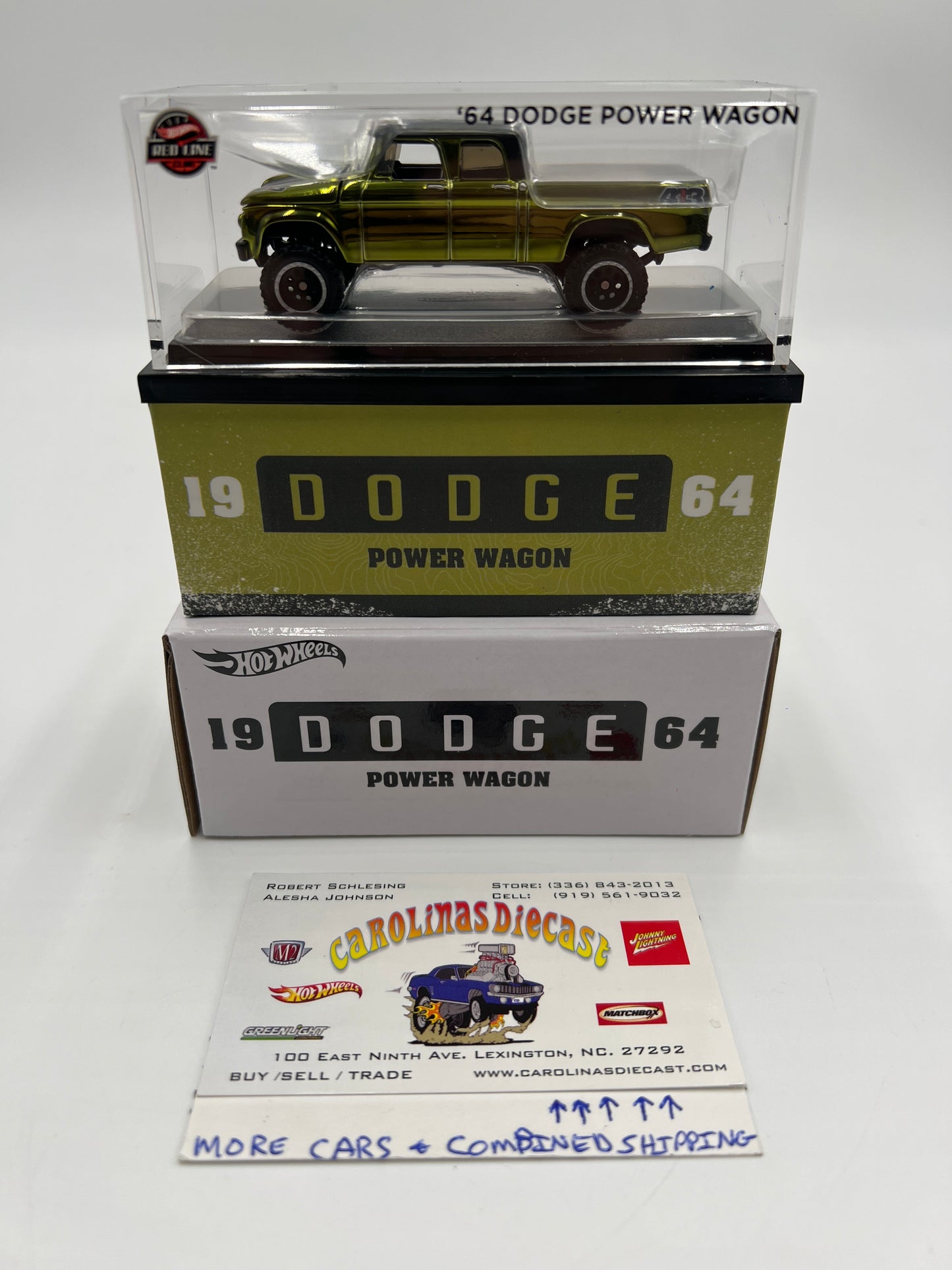 2024 Hot Wheels RLC 1964 Dodge Power Wagon Green