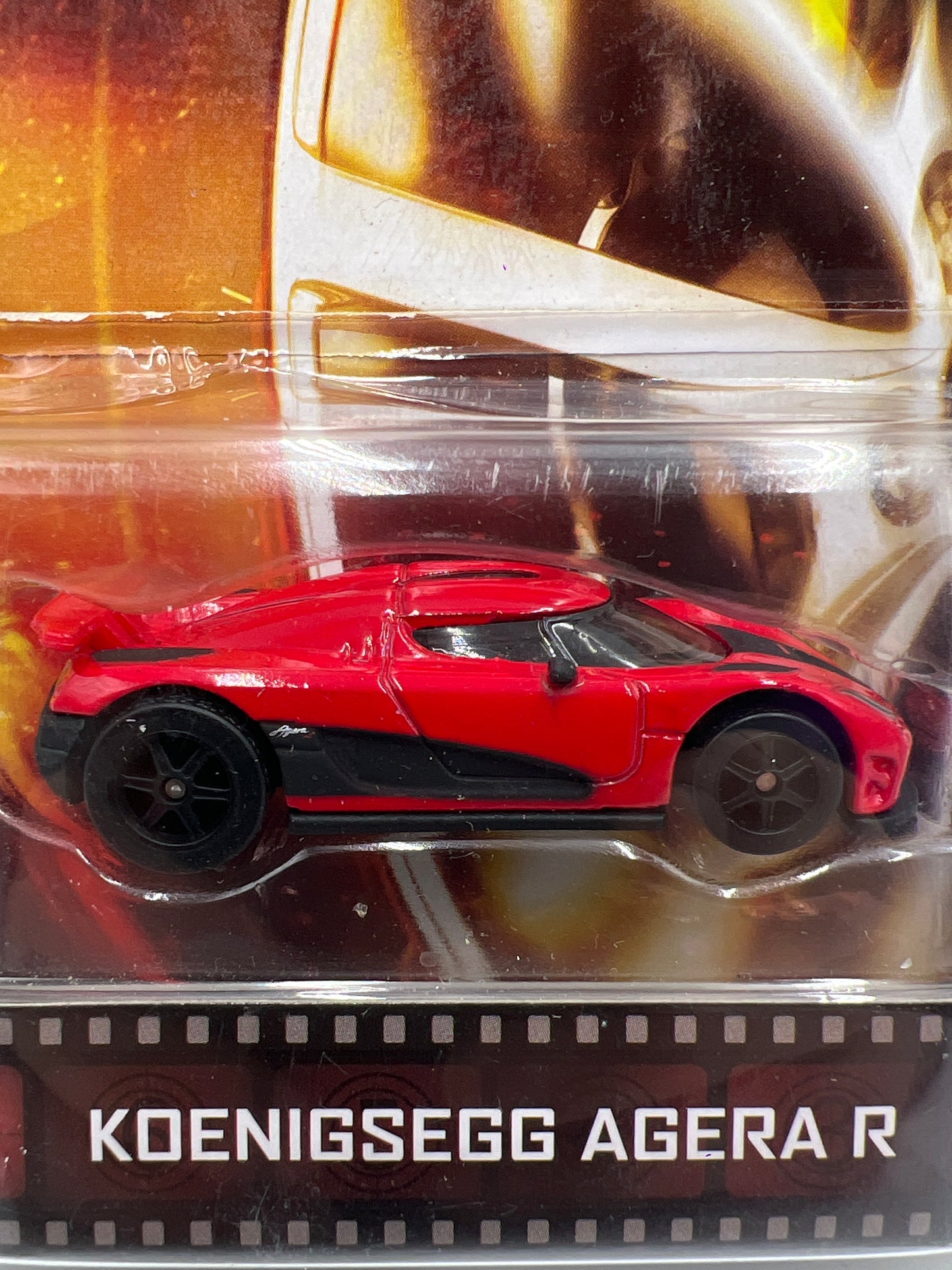 Hot Wheels Retro Entertainment Need For Speed Koenigsegg Agera R W/Protector Bad Card