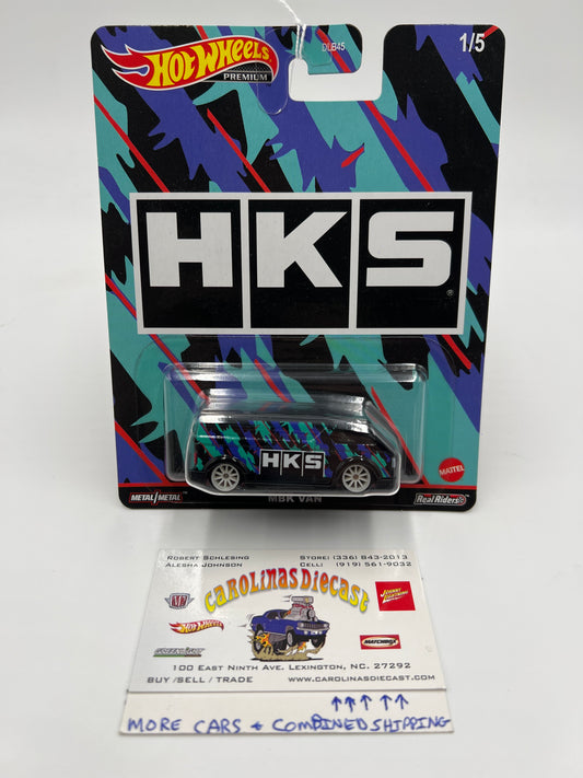 Hot Wheels Pop Culture Premium #1 HKS MBK Van Black 256i