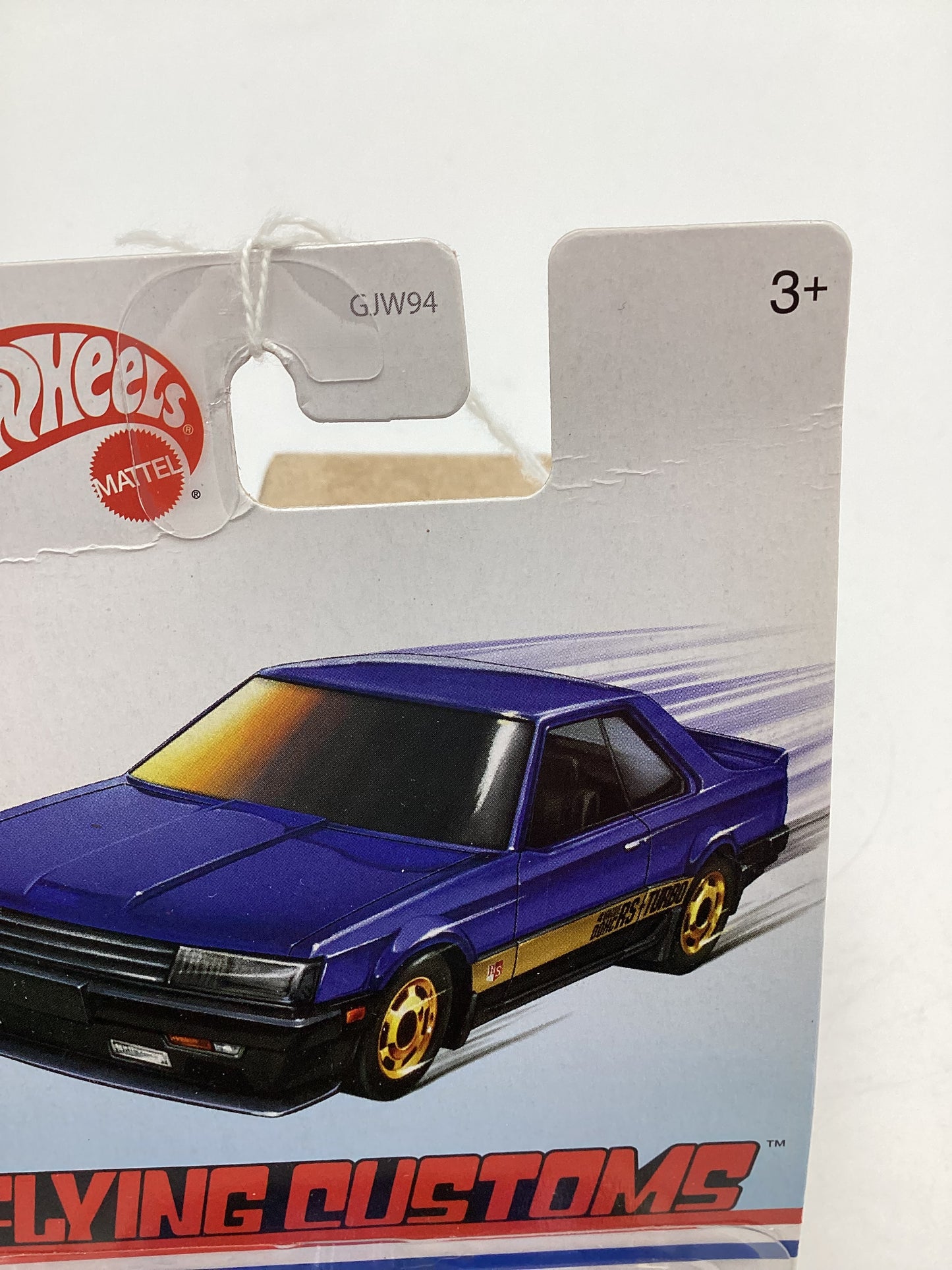 Hot Wheels Target Exclusive Flying Customs Nissan Skyline RS KDR30 Blue Bad Card