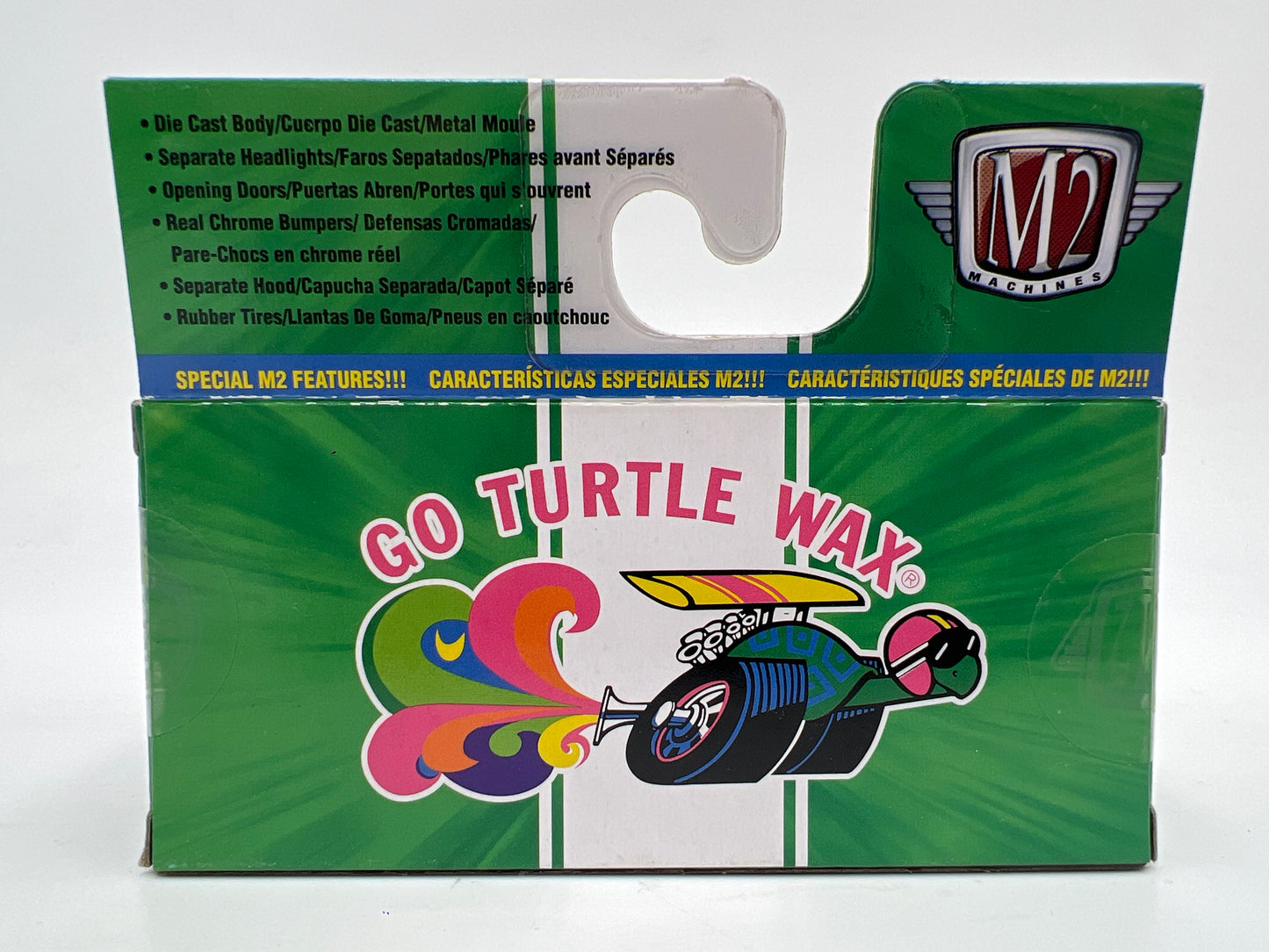 M2 Machines WMTS10 Walmart CHASE Turtle Wax 1953 VW Beetle Deluxe USA Model