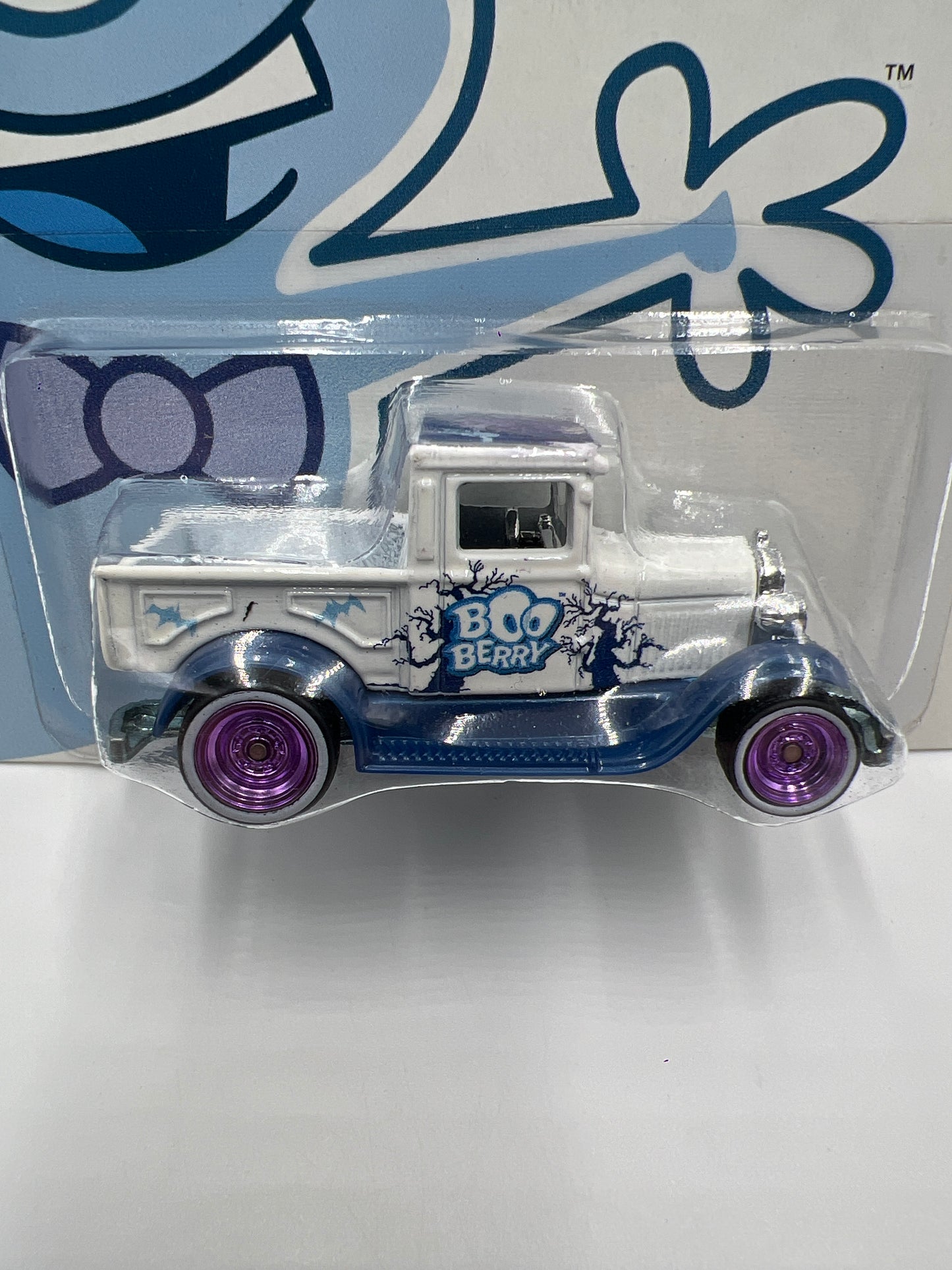 Hot Wheels Pop Culture Premium General Mills Boo Berry 29 Ford Pickup W/Protector