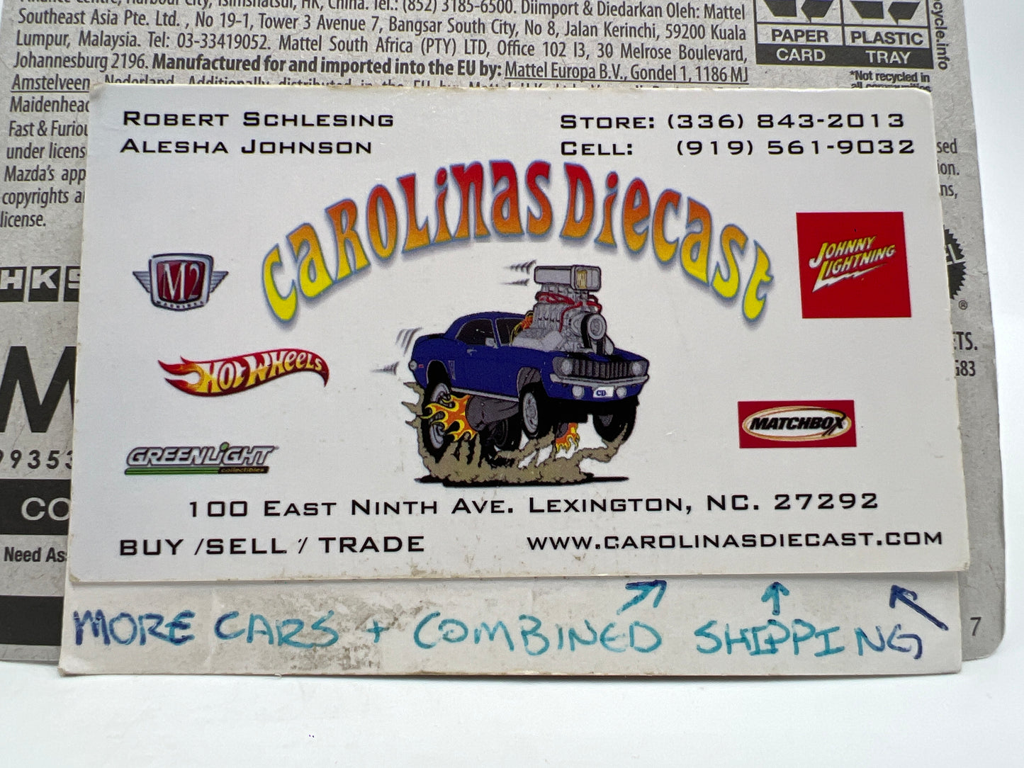 Hot Wheels Fast and Furious #6 6/6 61 Chevrolet Impala Red 69D