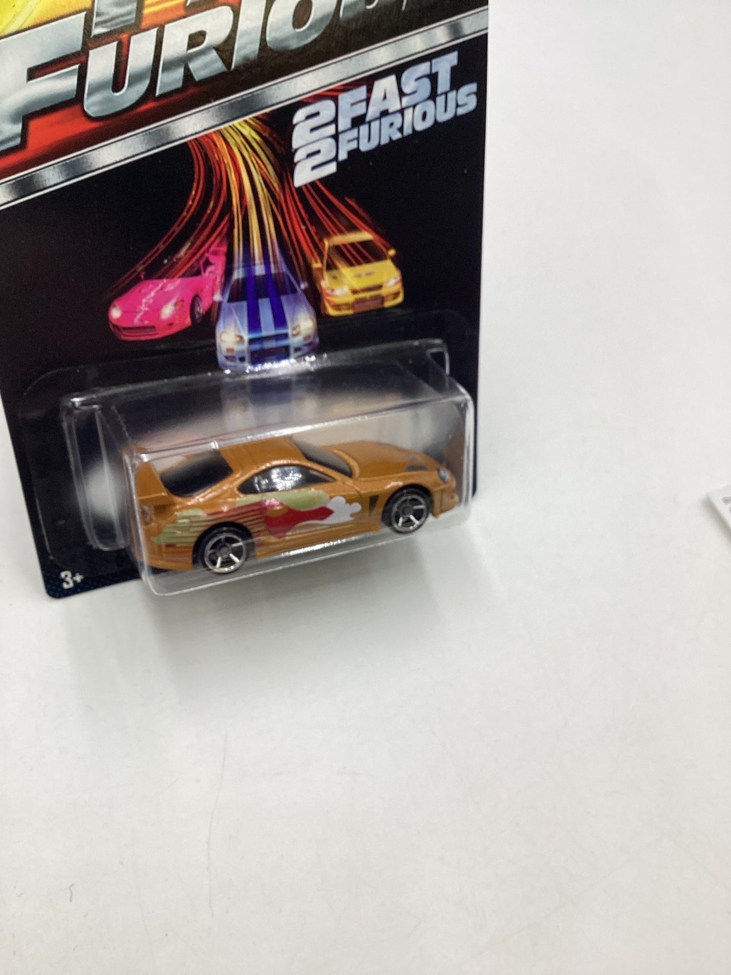 2014 Hot Wheels Fast & Furious #2 94 Toyota Supra with protector