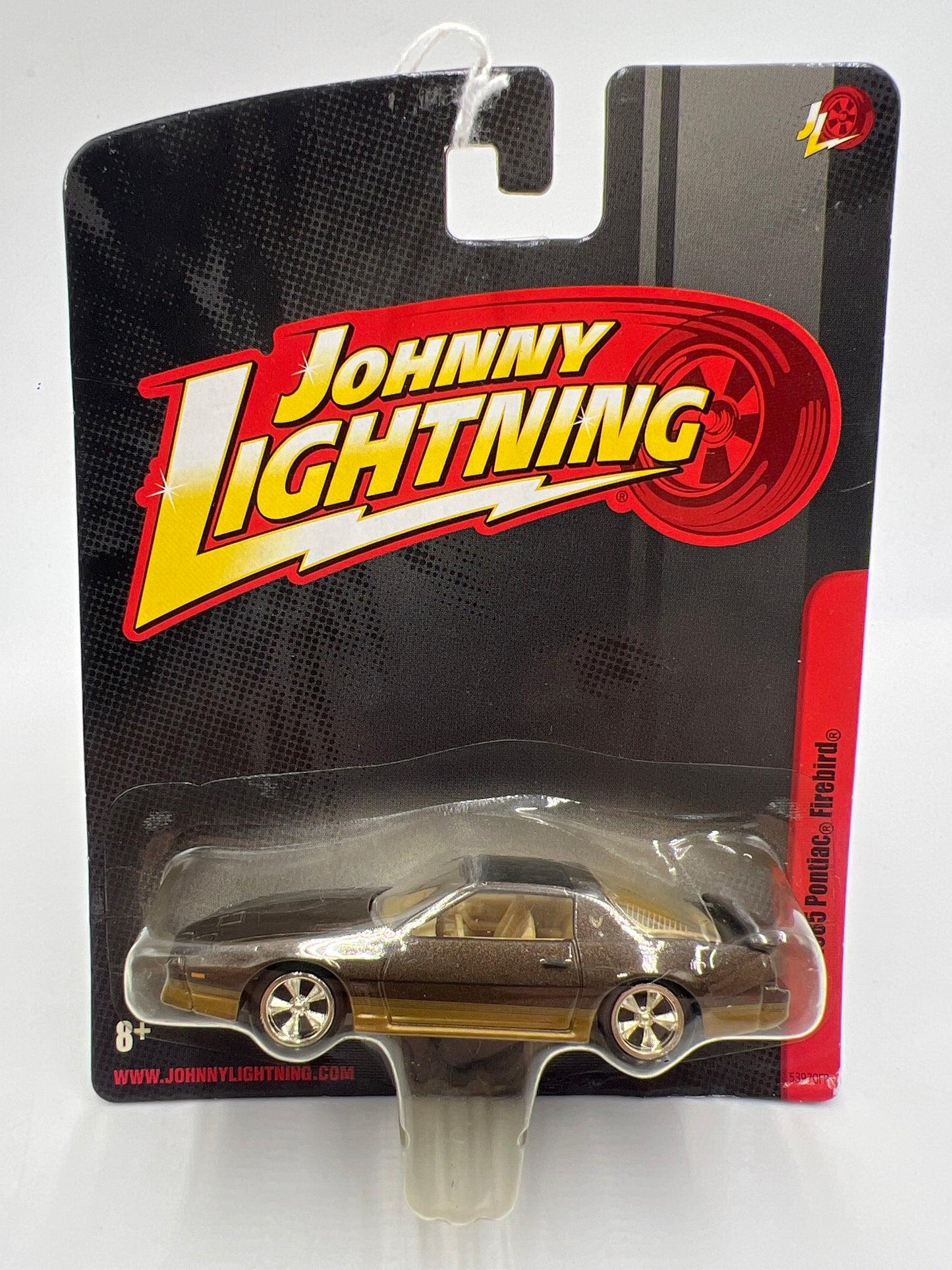 Johnny Lightning Small Card 1985 Pontiac Firebird Brown 217B