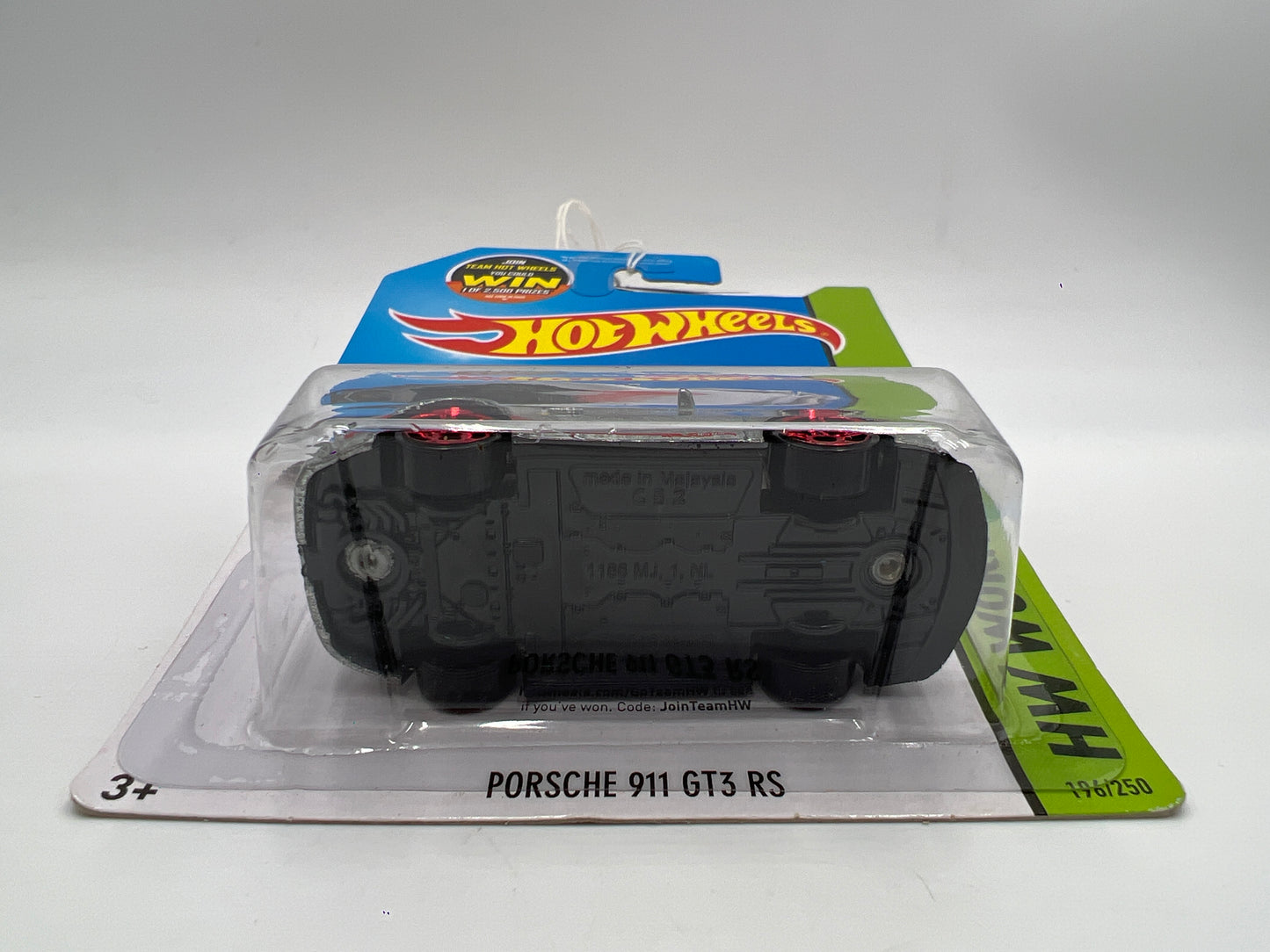 2015 Hot Wheels Walmart Exclusive Zamac #196 Porsche 911 GT3 RS