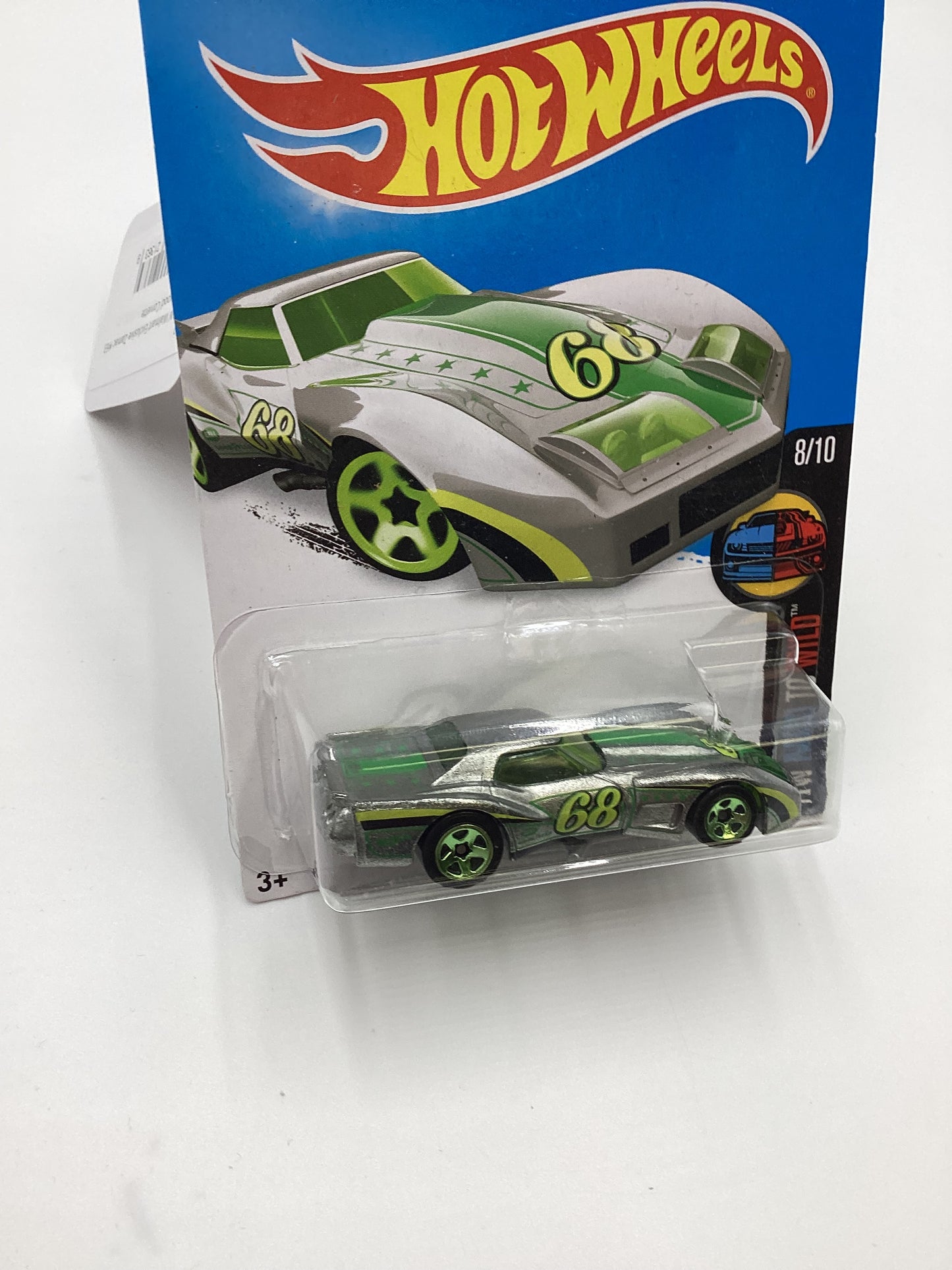 2016 Hot Wheels ‘76 Greenwood Corvette Walmart Exclusive Zamac #63