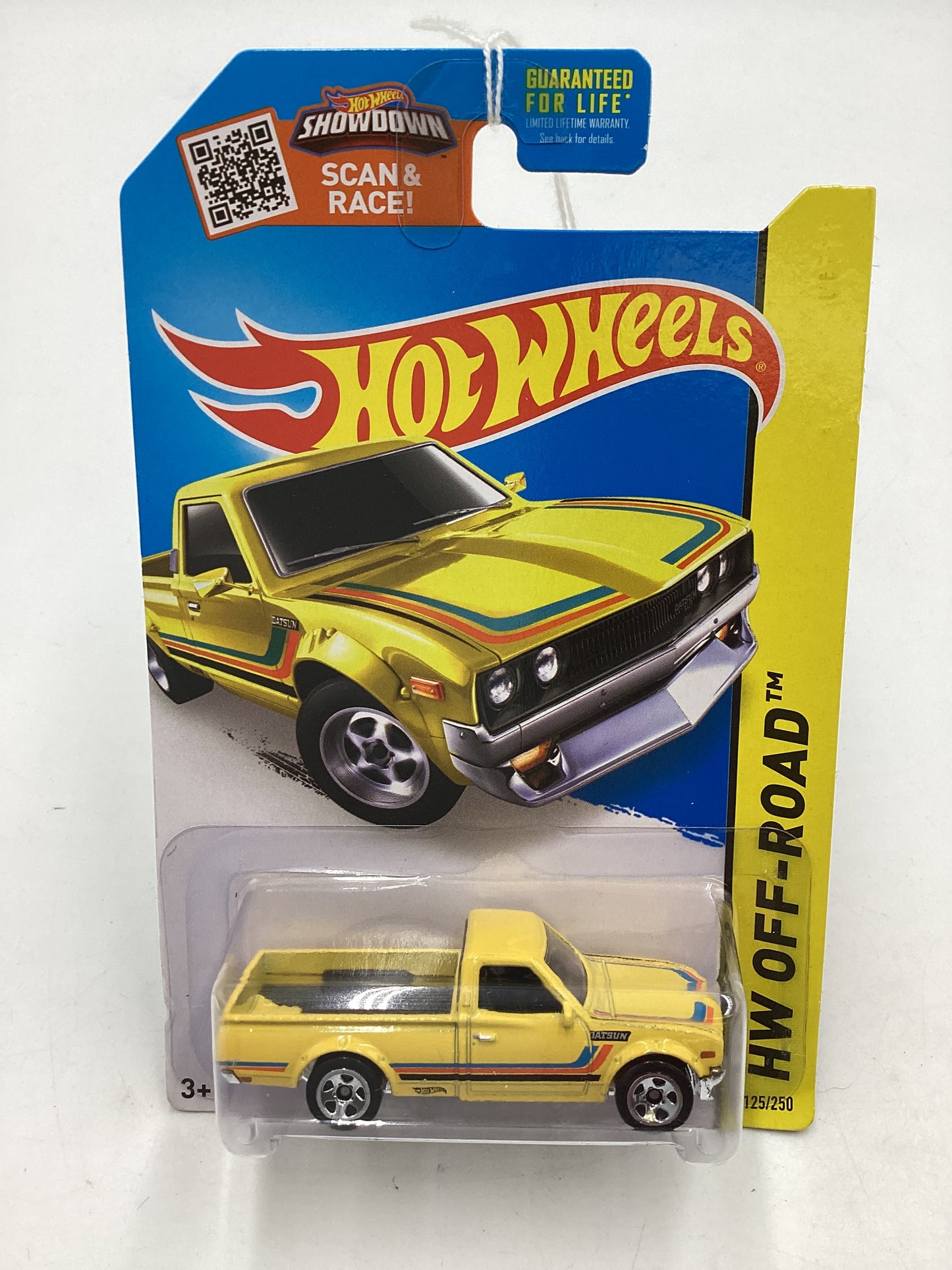 2015 Hot Wheels Kmart Exclusive #125 Datsun 620 Yellow 161A