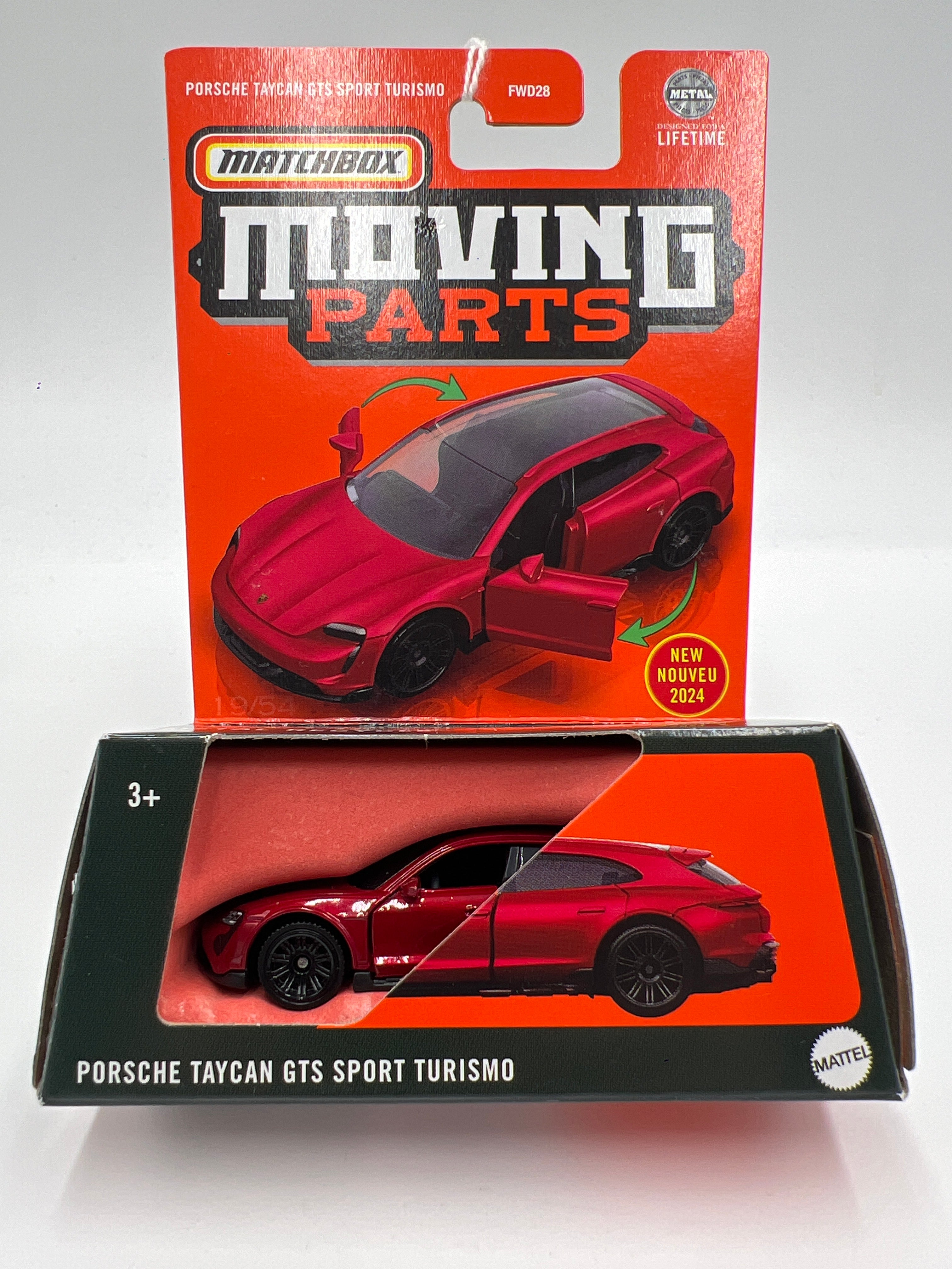 2024 Matchbox Moving Parts #19 Porsche Taycan GTS Sport Turismo