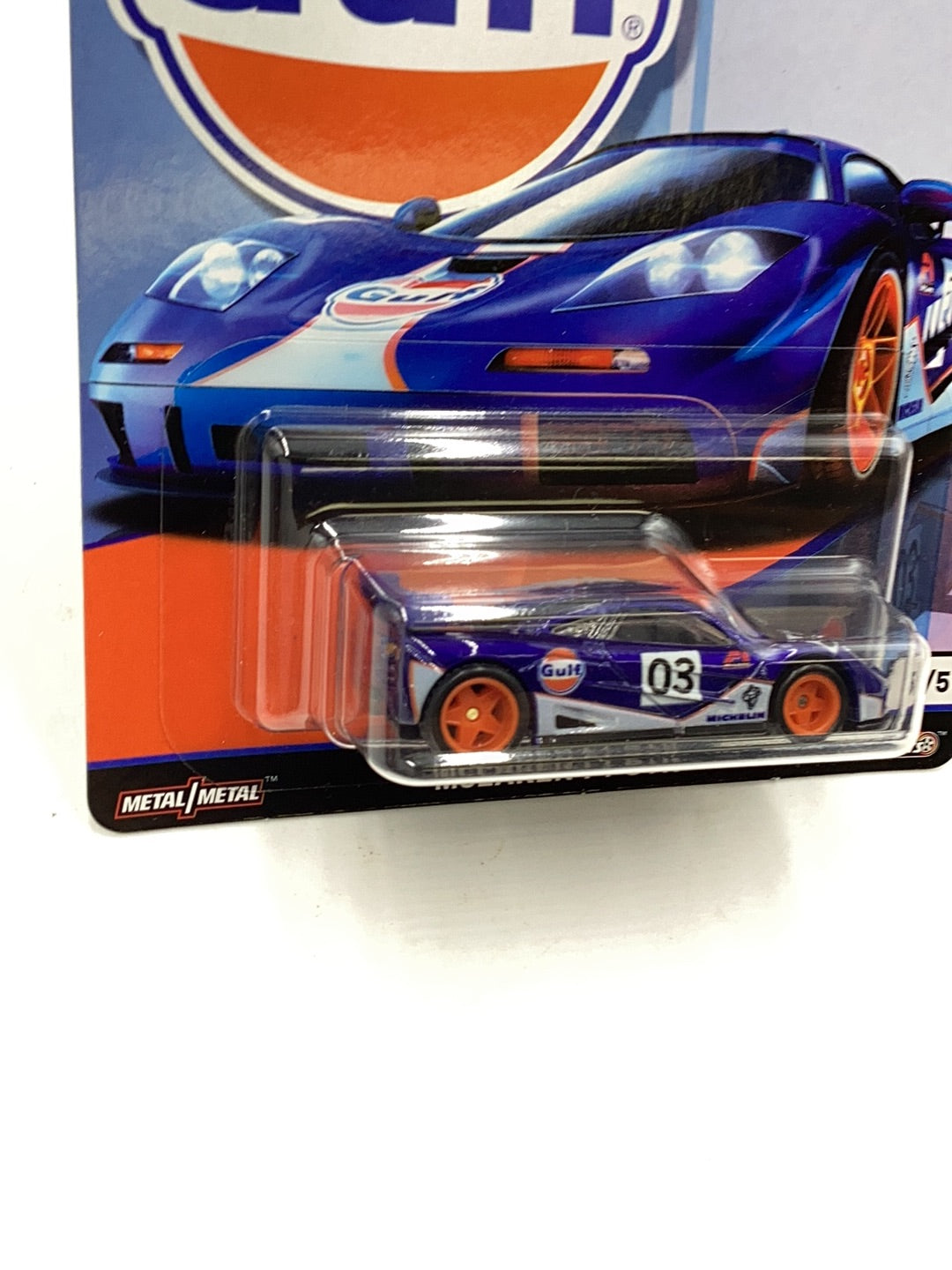 HOT WHEELS GULF McLaren F1 GTR 5/5 245A