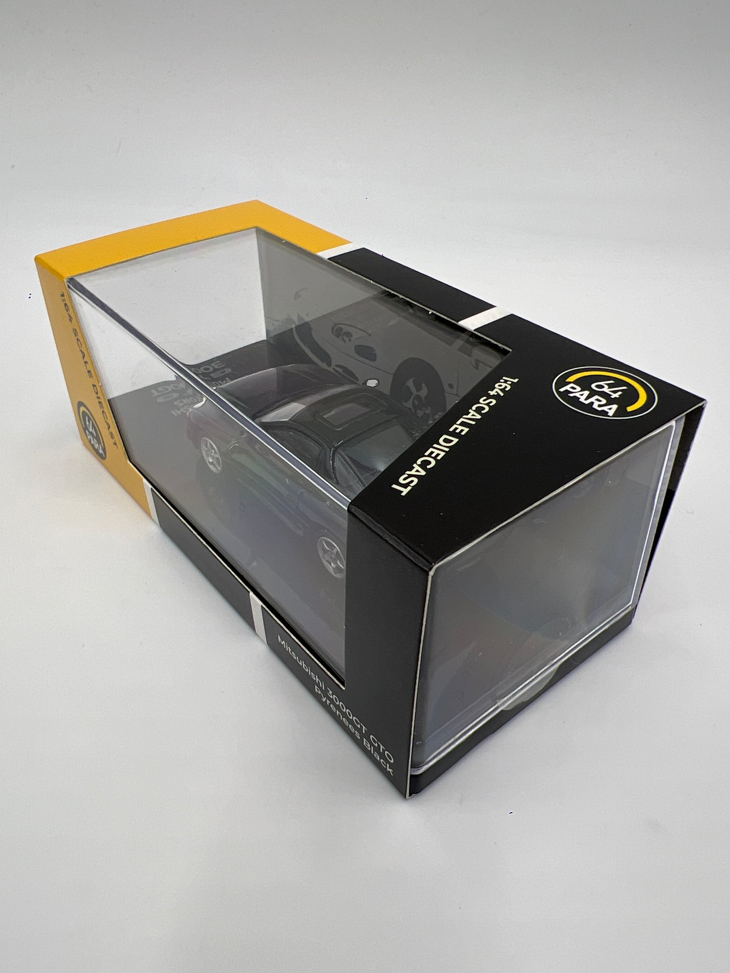 Para64 1:64 Scale Diecast Mitsubishi Motors Mitsubishi 3000GT GTO Pyrenees Black