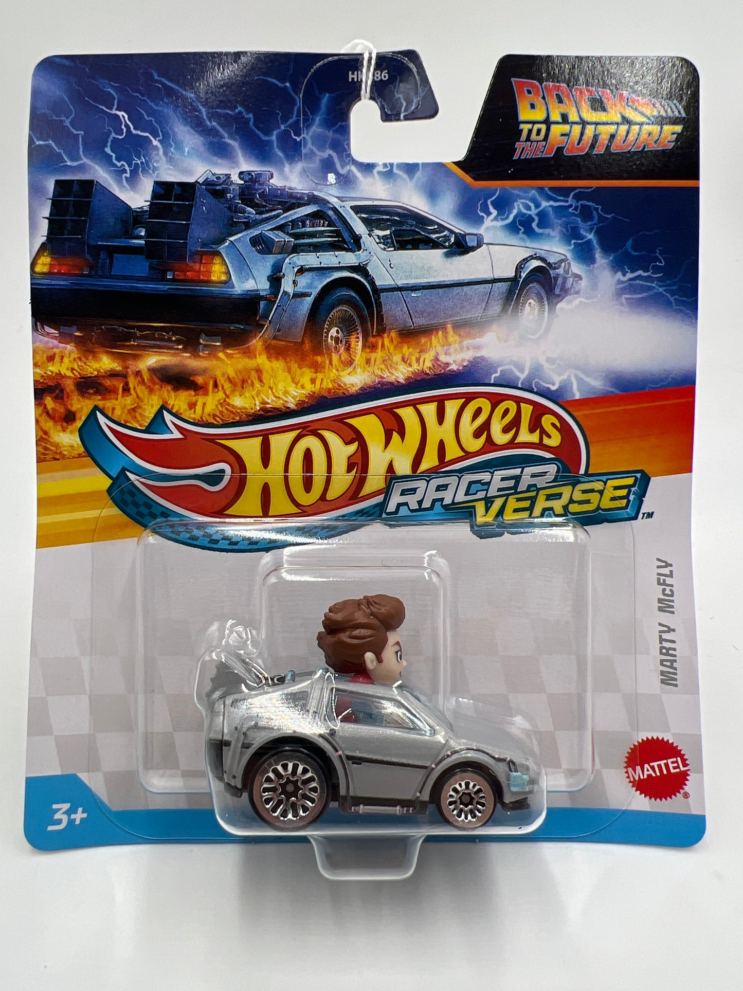 2025 Hot Wheels Racer Verse Back To The Future Marty McFly 113A