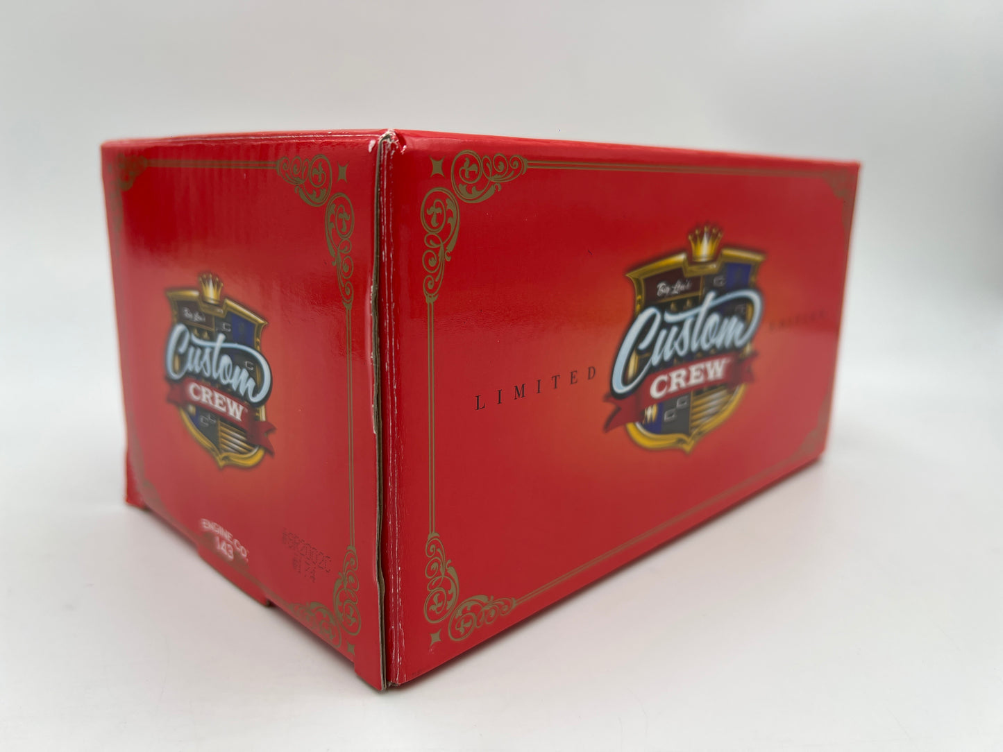 Big Lous Custom Crew 1/64 CHASE 174/252 The Sledster Engine Co 143 Yellow W/Box VHTF