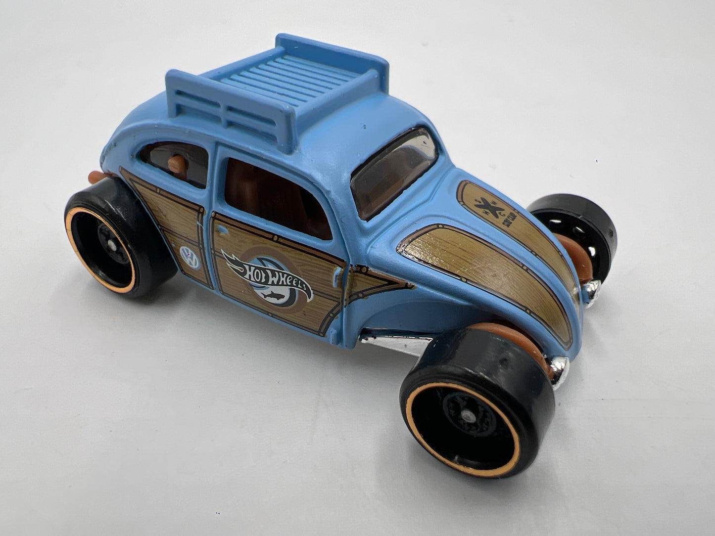 2023 Hot Wheels Mystery Models Series 2 #3 Chase Custom Volkswagen Beetle Blue