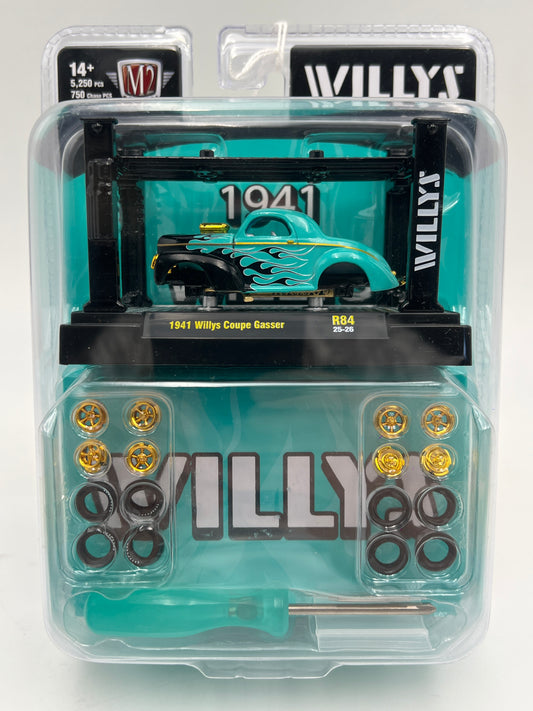 M2 Machines Model Kits R84 CHASE 1941 Willys Coupe Gasser