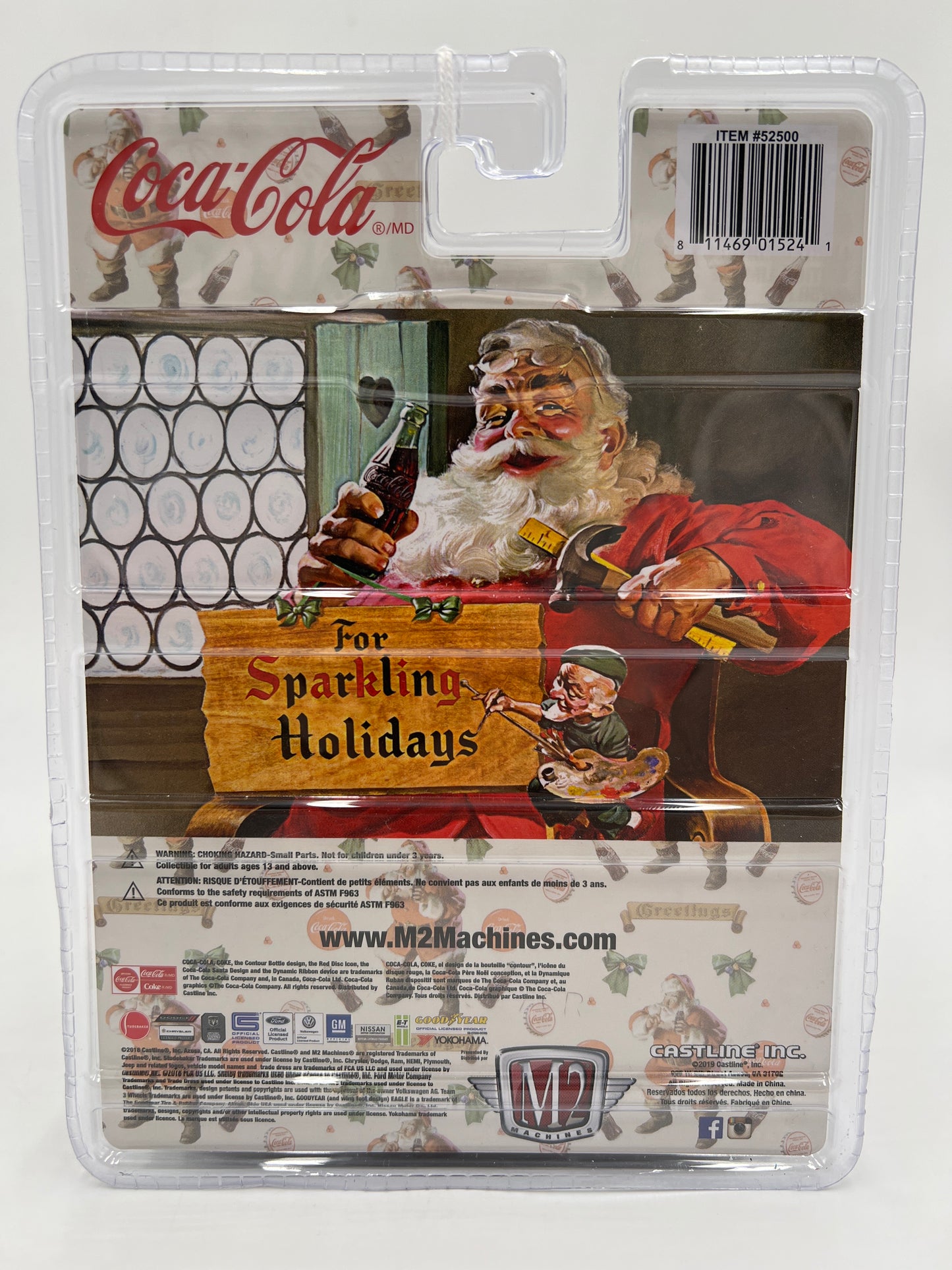 M2 Machines Coca Cola CHASE 1969 Ford F-100 Ranger Truck Red/White SC02