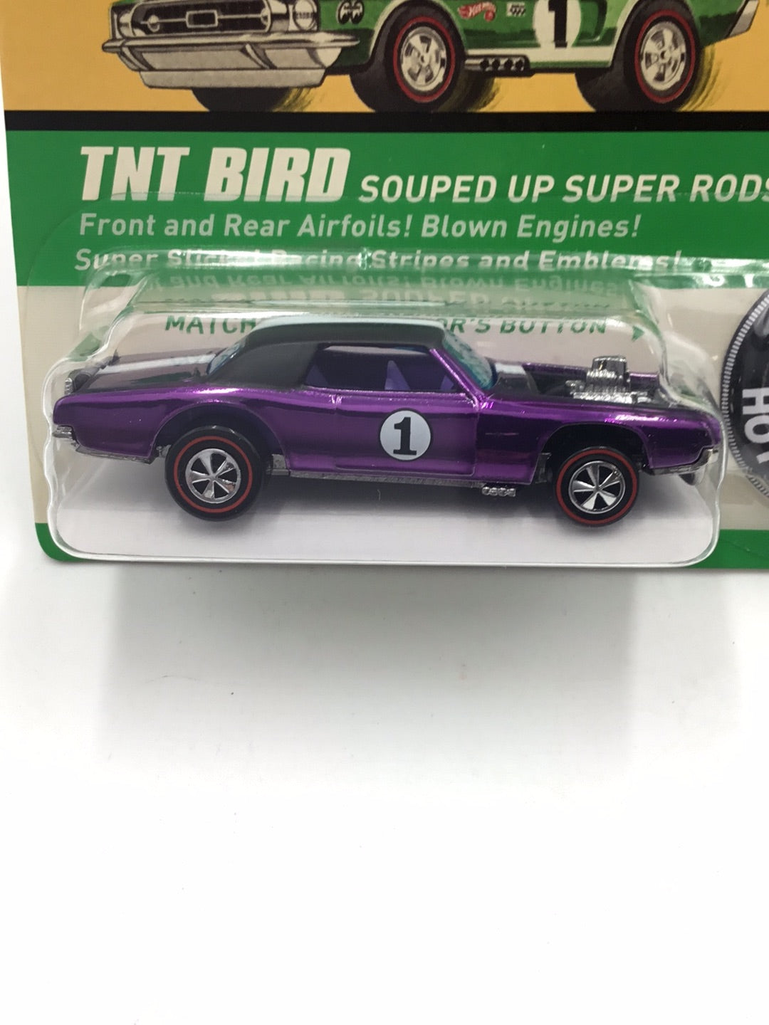 hot wheels redline club RLC Tnt Bird Number 2503 of 5000 with protector