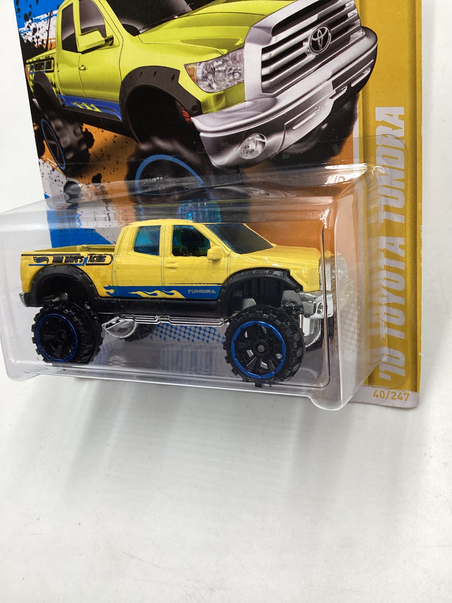 2012 Hot Wheels New Models #40 10 Toyota Tundra Yellow 94C