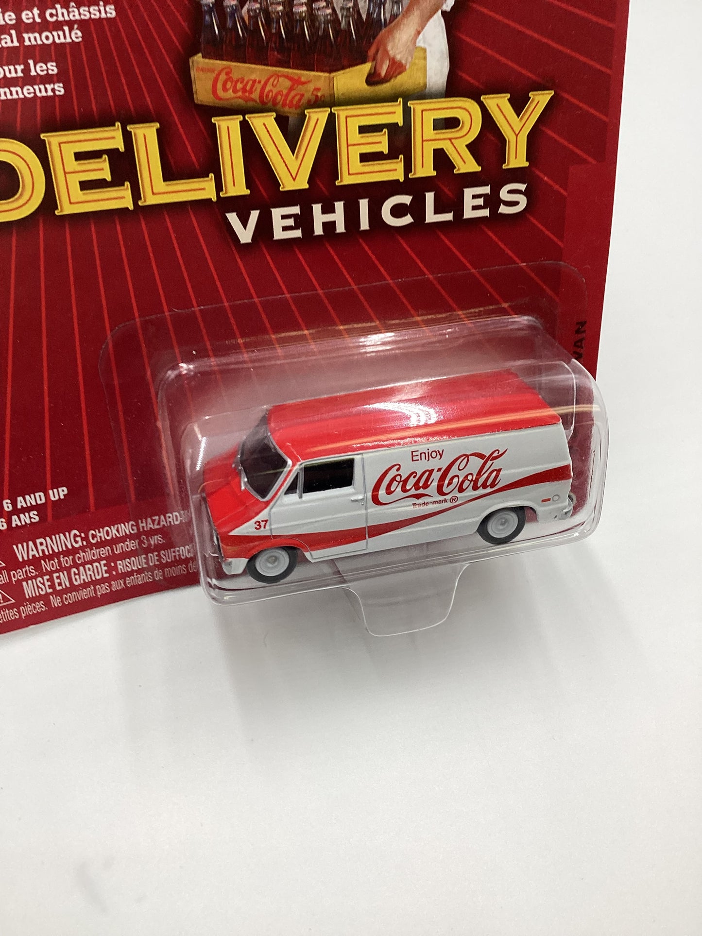 Johnny Lightning Coca Cola Delivery Vehicles 1976 Dodge Van 232C