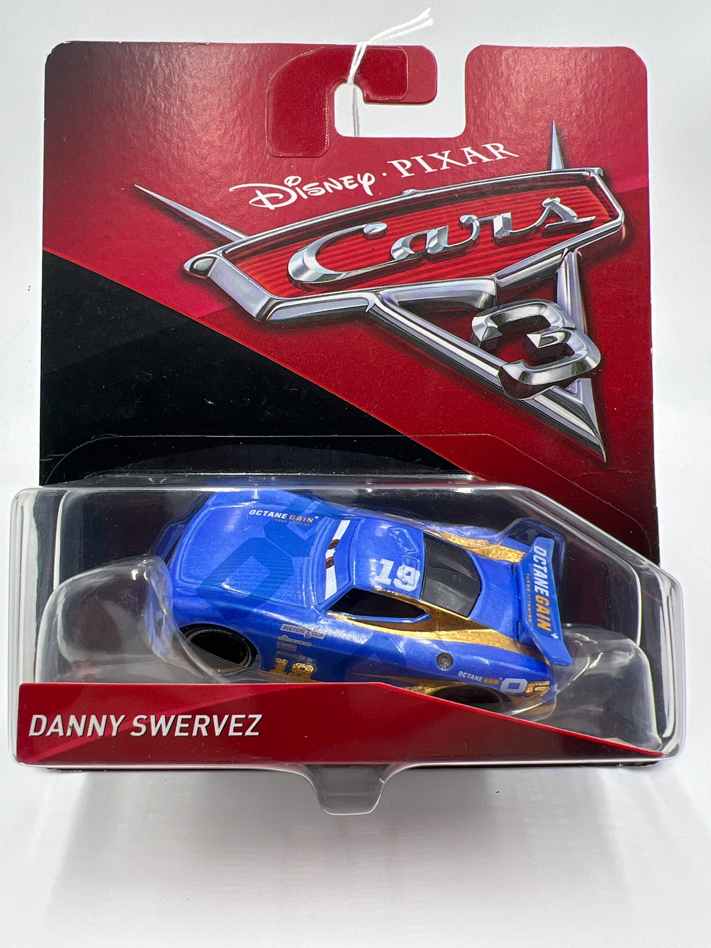 Disney Pixar Cars 3 Danny Swervez #19 Blue